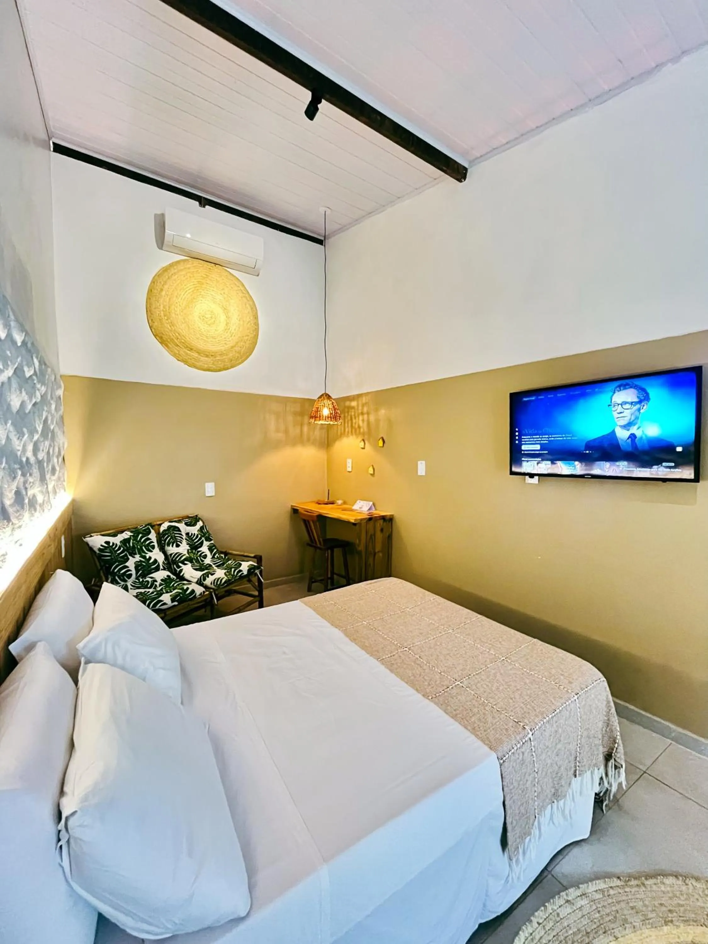 Bed in Pousada Nascente do Sol