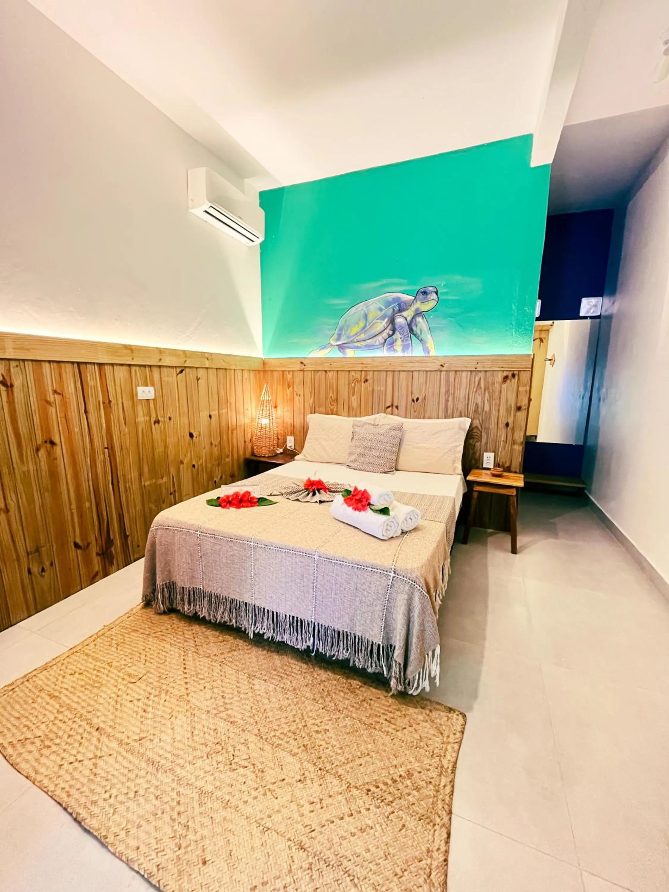 Bed in Pousada Nascente do Sol