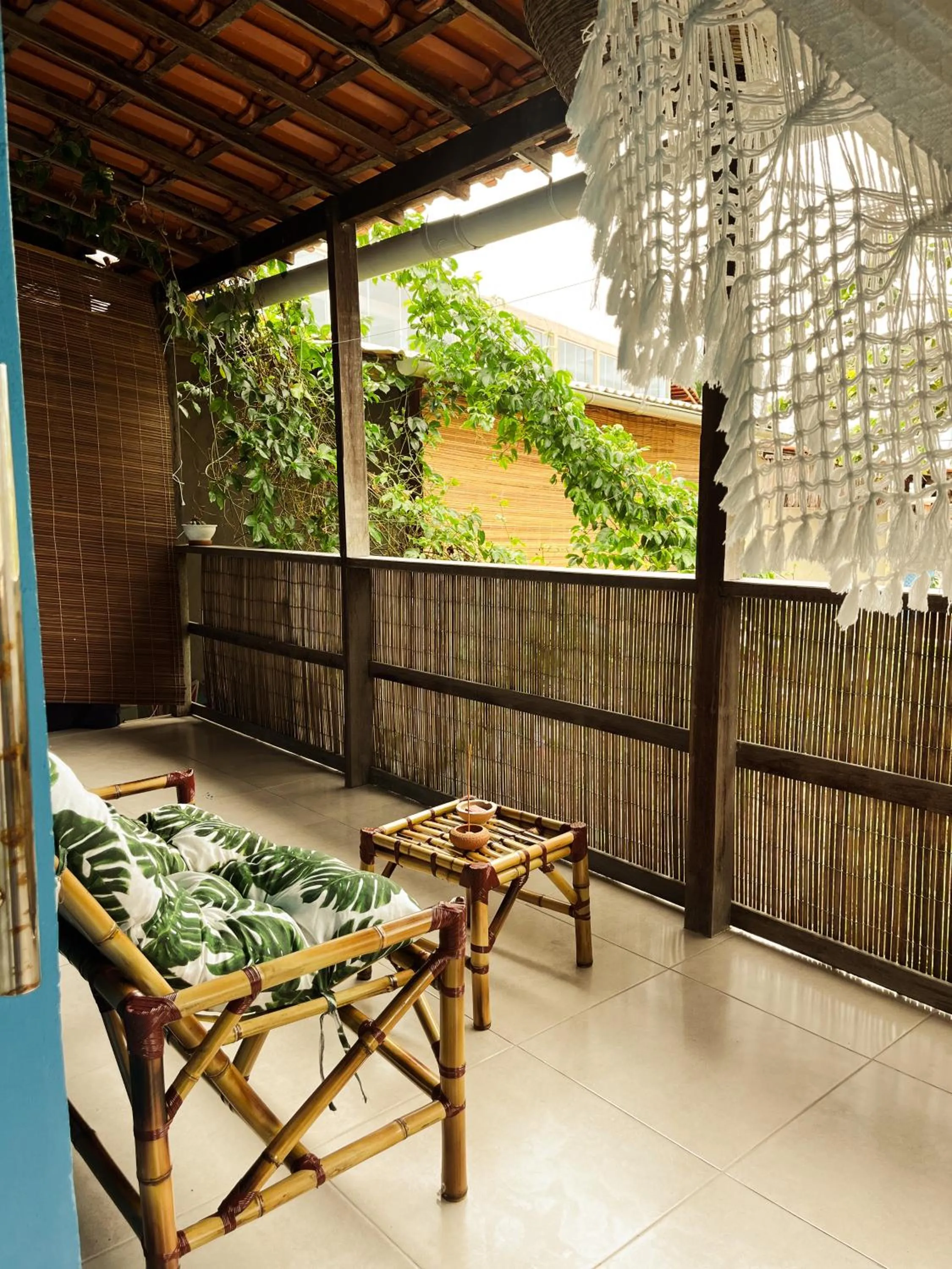 Patio in Pousada Nascente do Sol