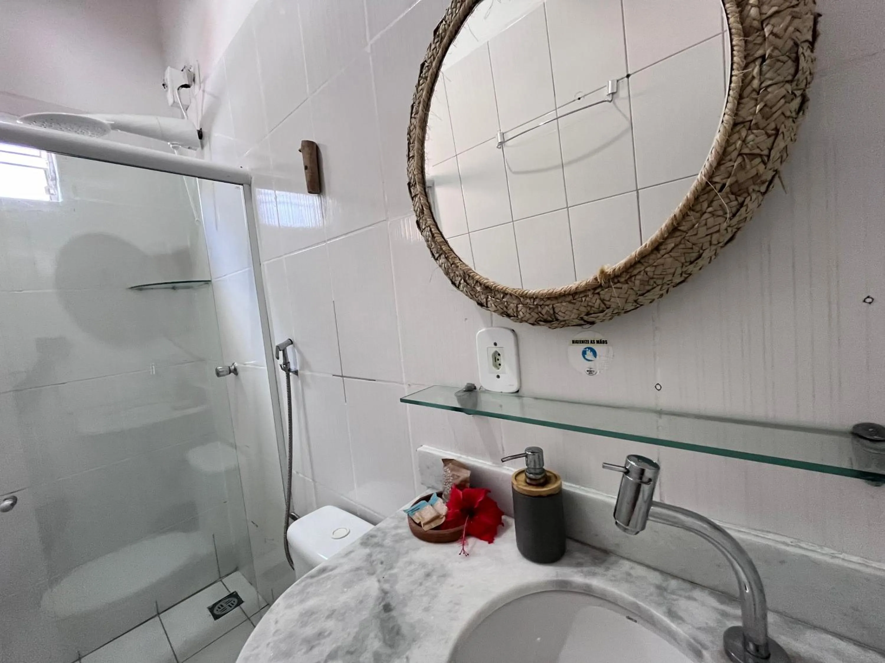 Bathroom in Pousada Nascente do Sol