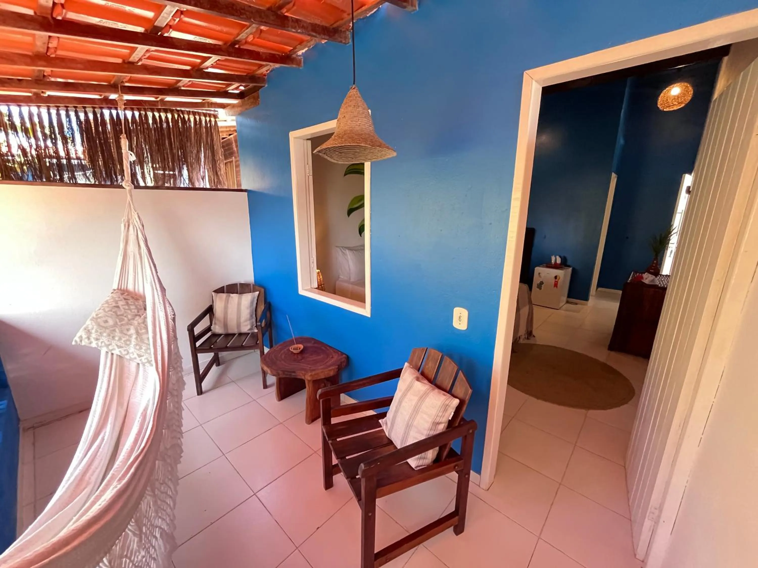 Balcony/Terrace in Pousada Nascente do Sol