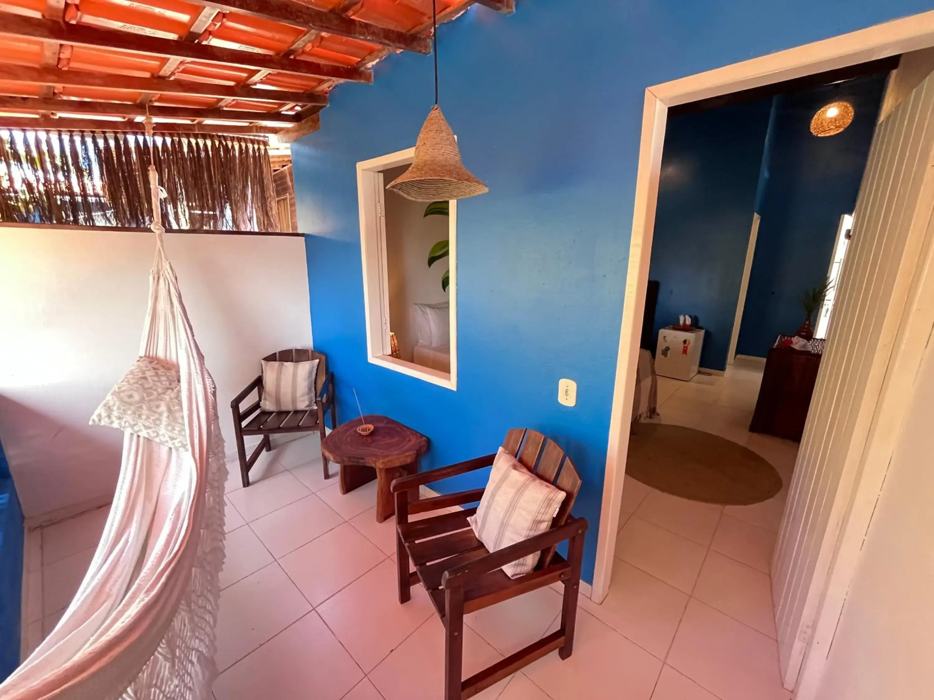 Deluxe Double Room with Sea View in Pousada Nascente do Sol Deluxe Double Room with Sea View in Pousada Nascente do Sol