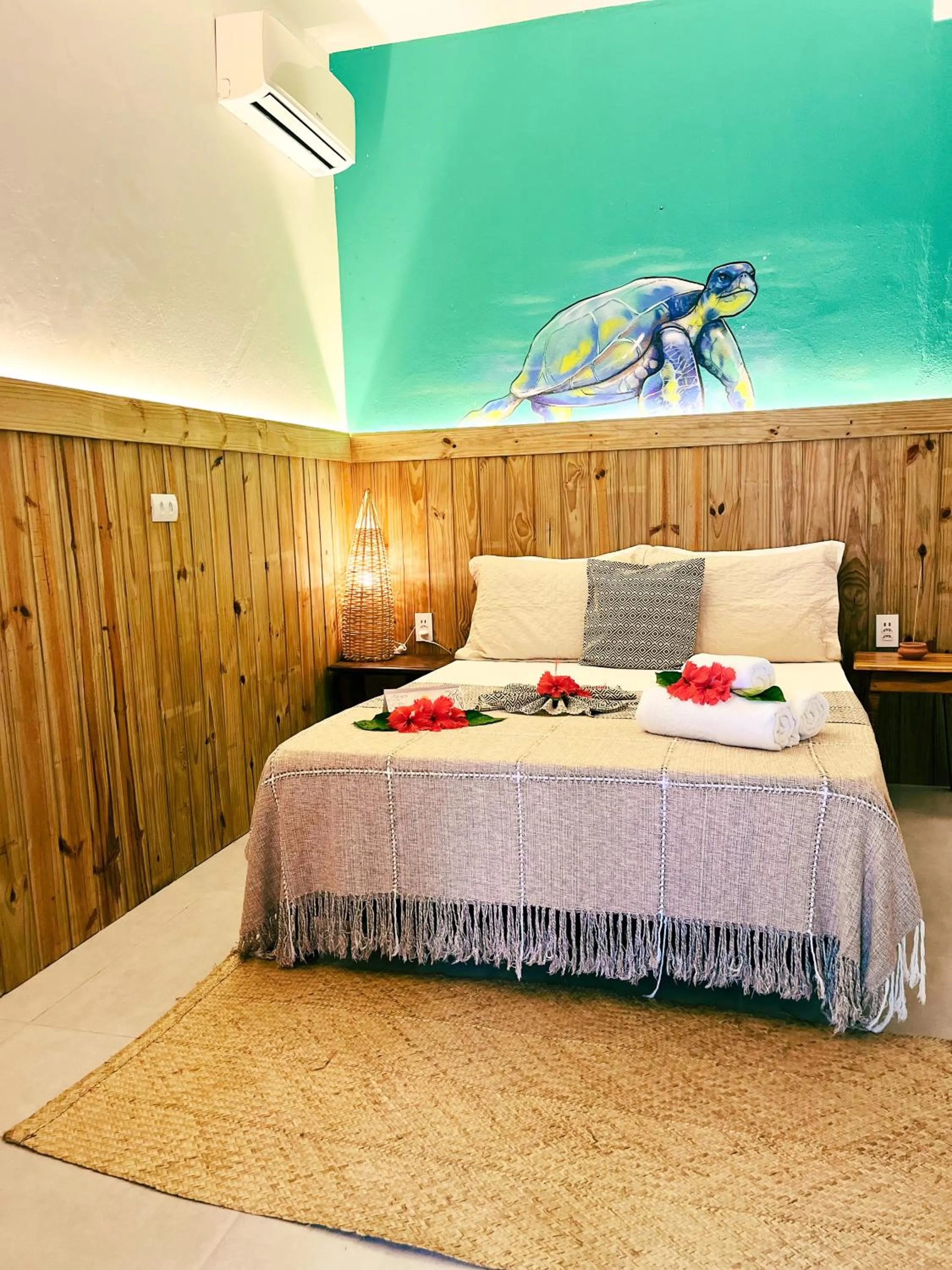 Bed in Pousada Nascente do Sol