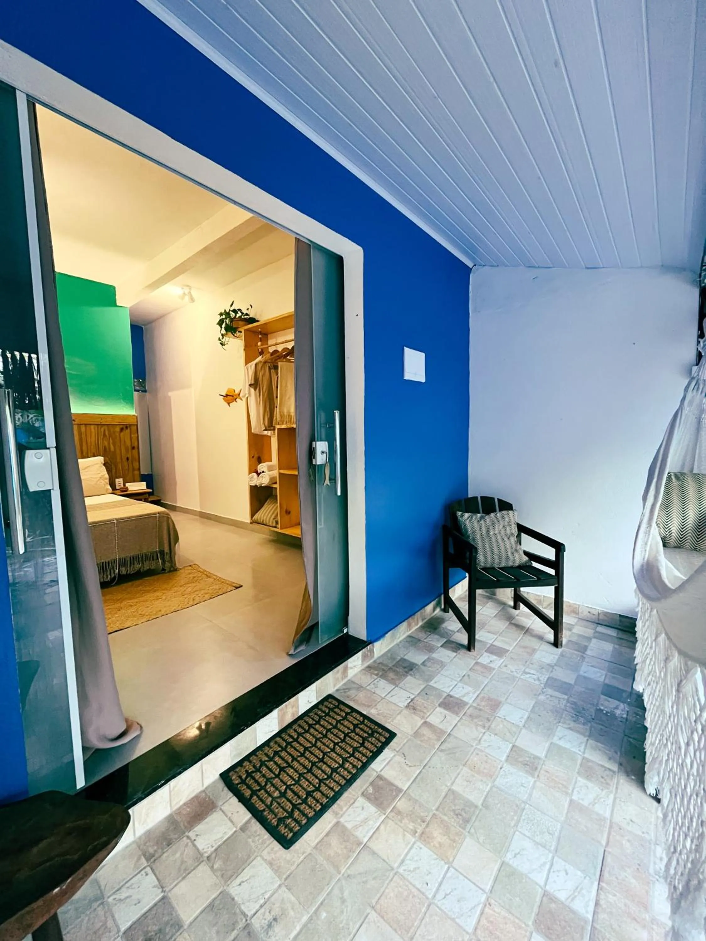 Bed in Pousada Nascente do Sol