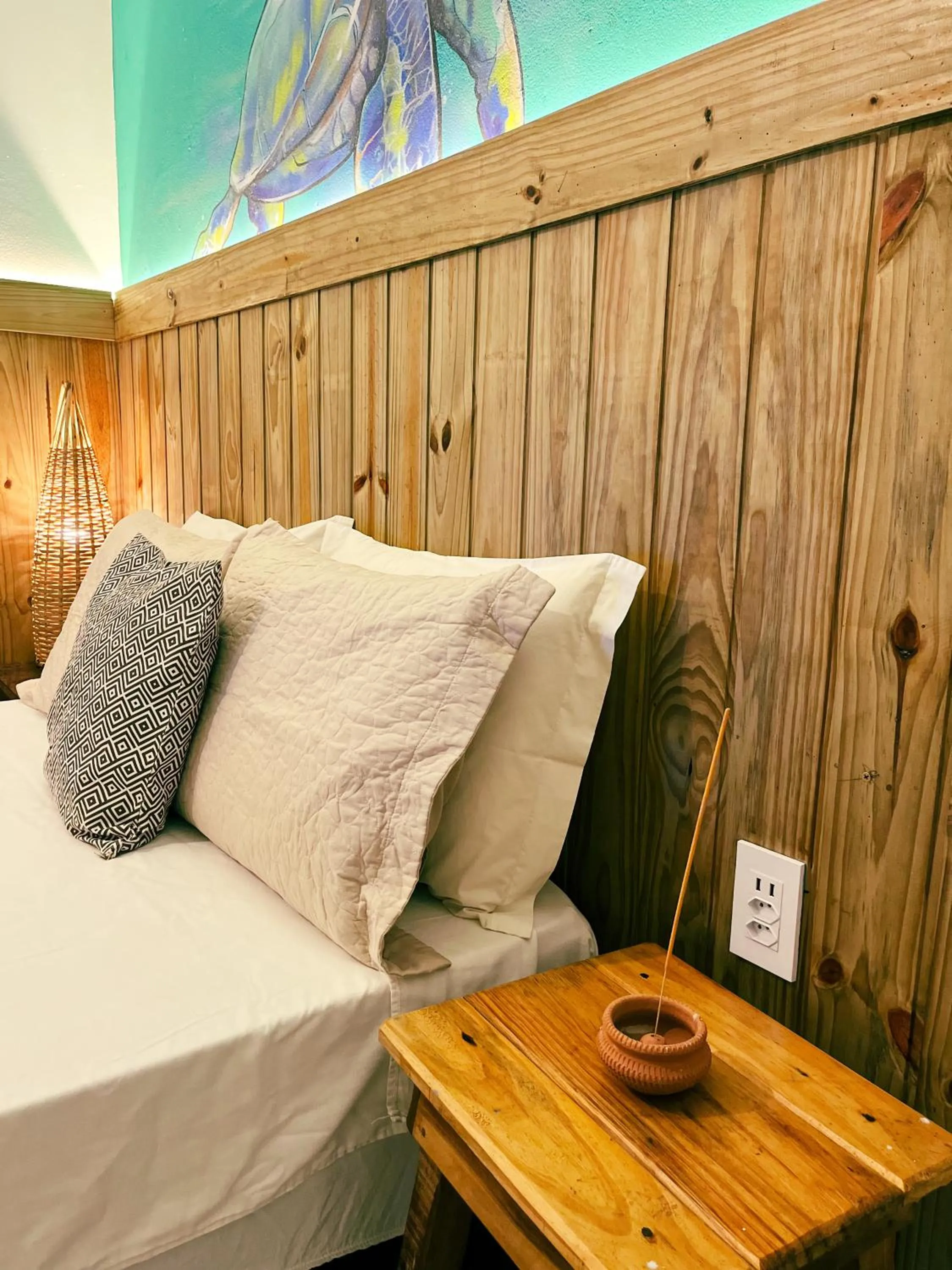 Bed in Pousada Nascente do Sol