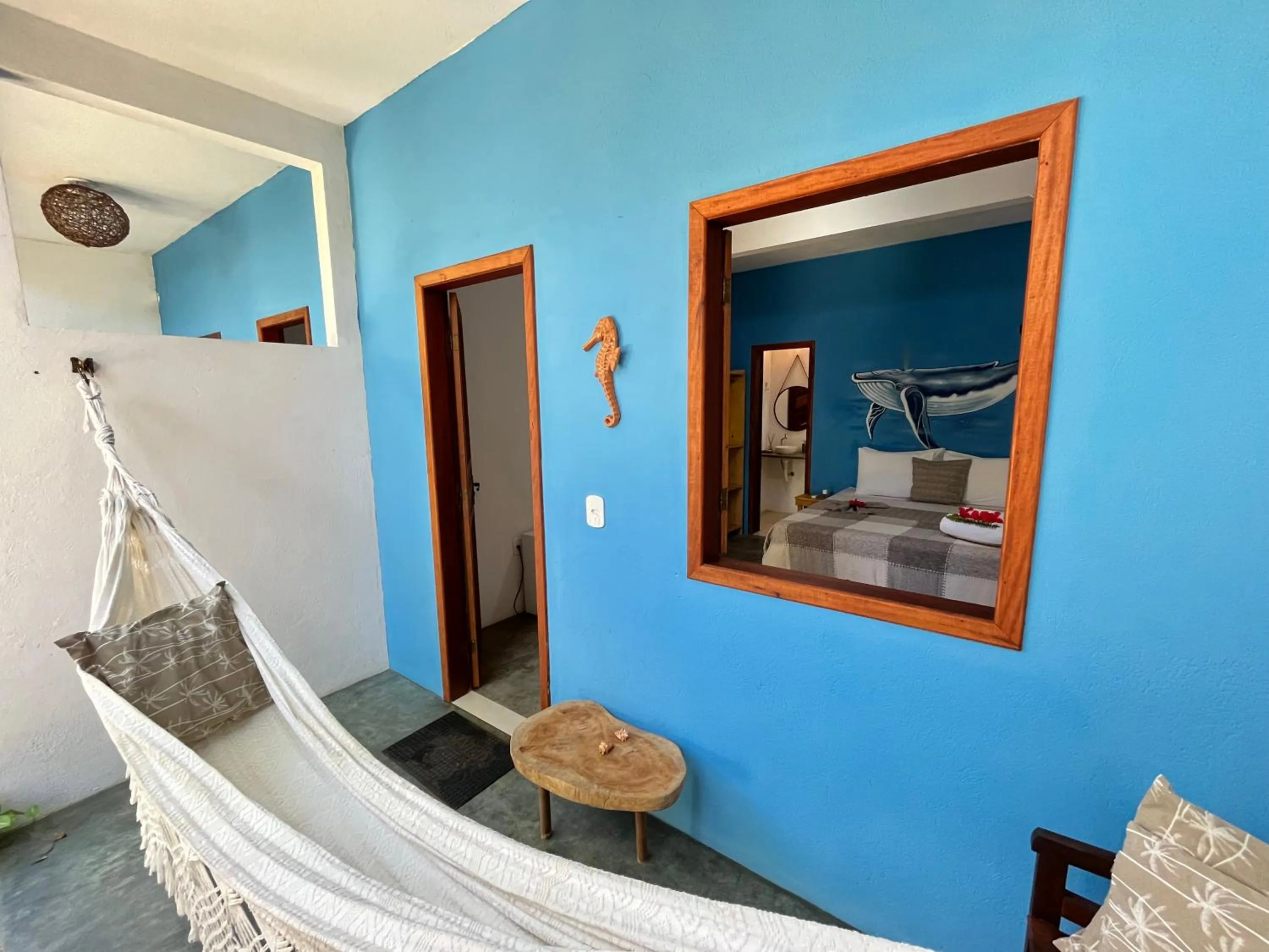 Balcony/Terrace in Pousada Nascente do Sol