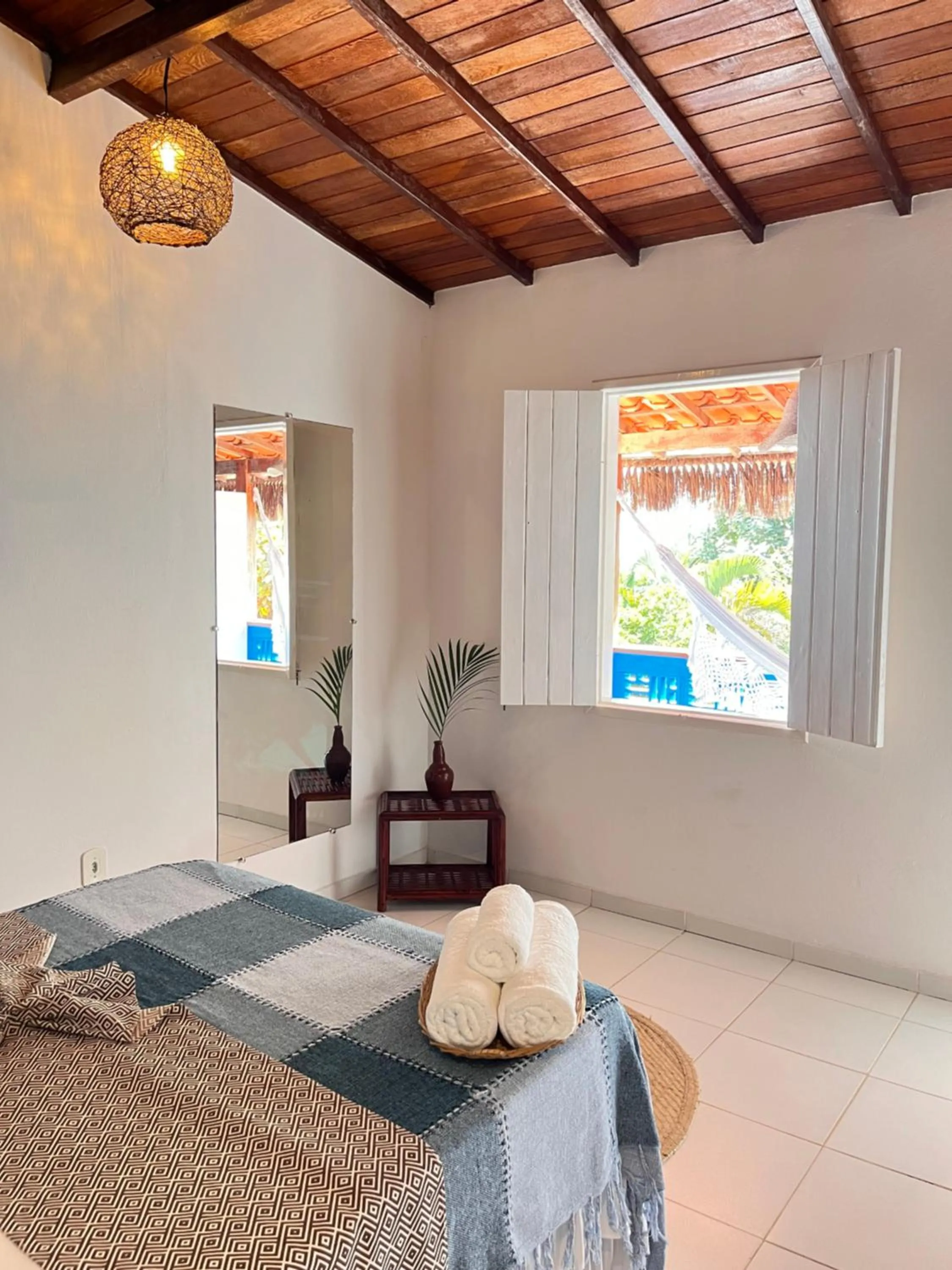 Bedroom, Bed in Pousada Nascente do Sol