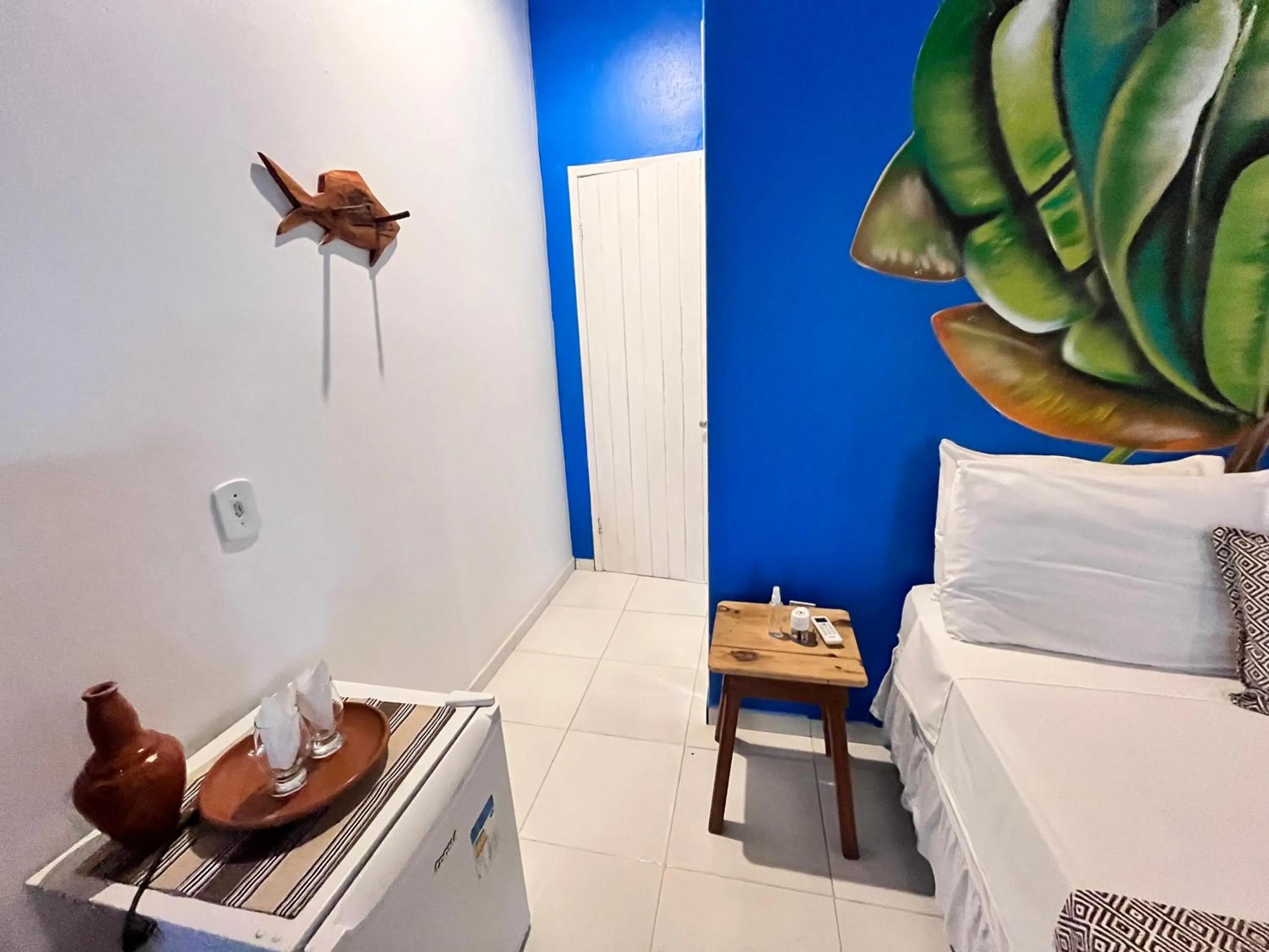 Bed in Pousada Nascente do Sol