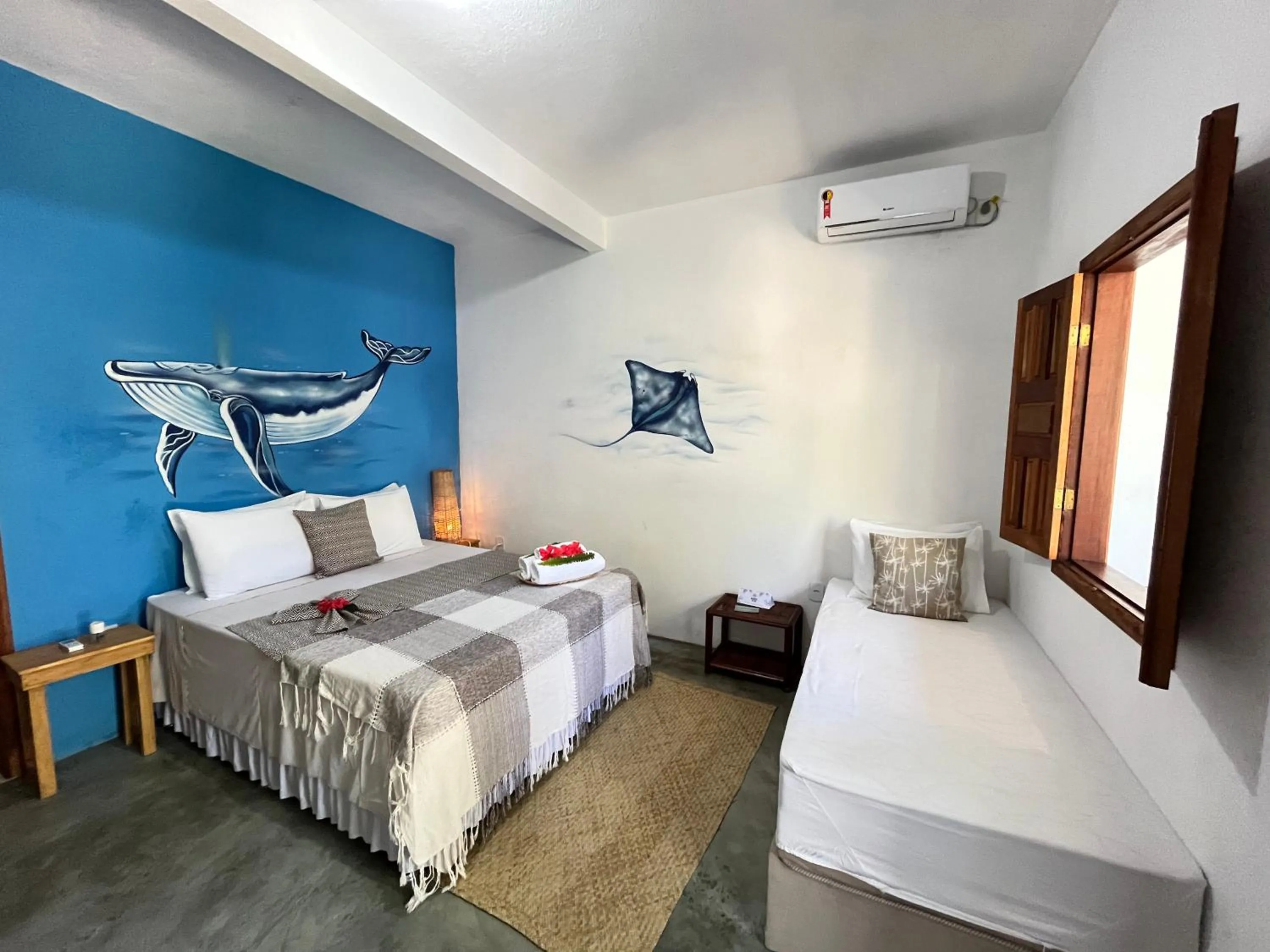 Bedroom, Bed in Pousada Nascente do Sol