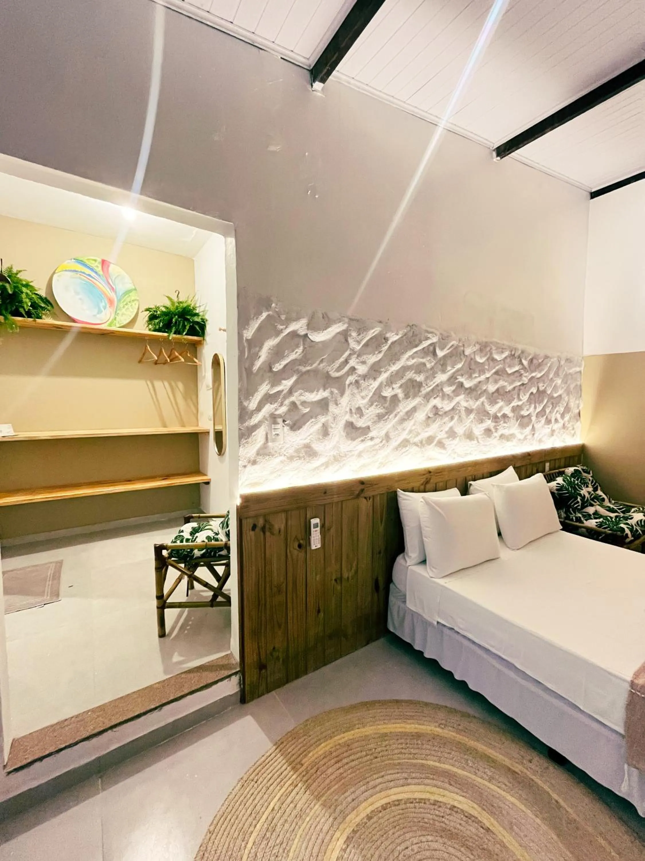 Bed in Pousada Nascente do Sol