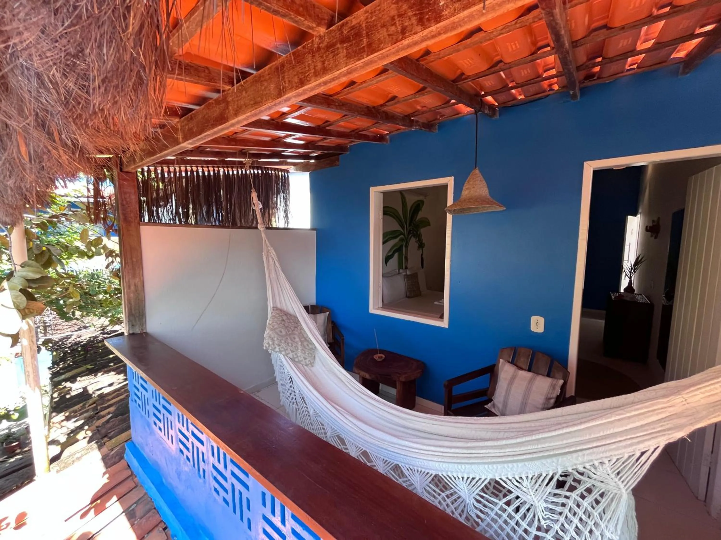 Balcony/Terrace in Pousada Nascente do Sol