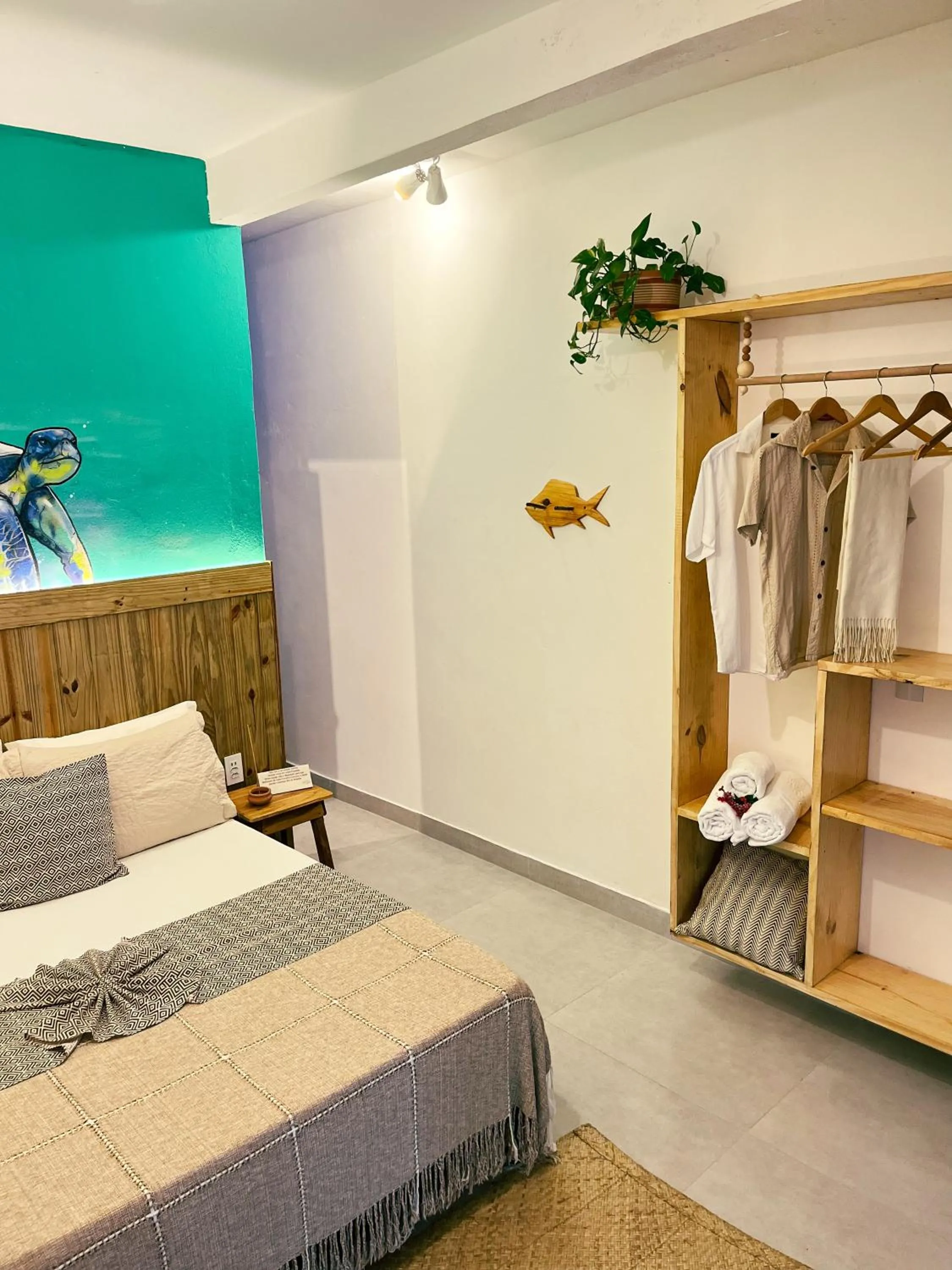 Bed in Pousada Nascente do Sol