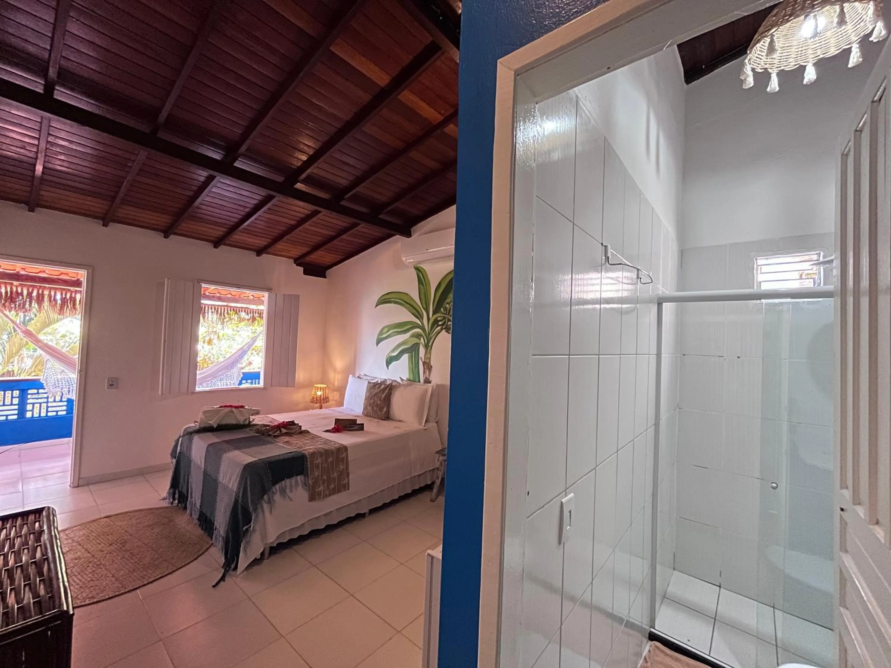 Bedroom, Bed in Pousada Nascente do Sol