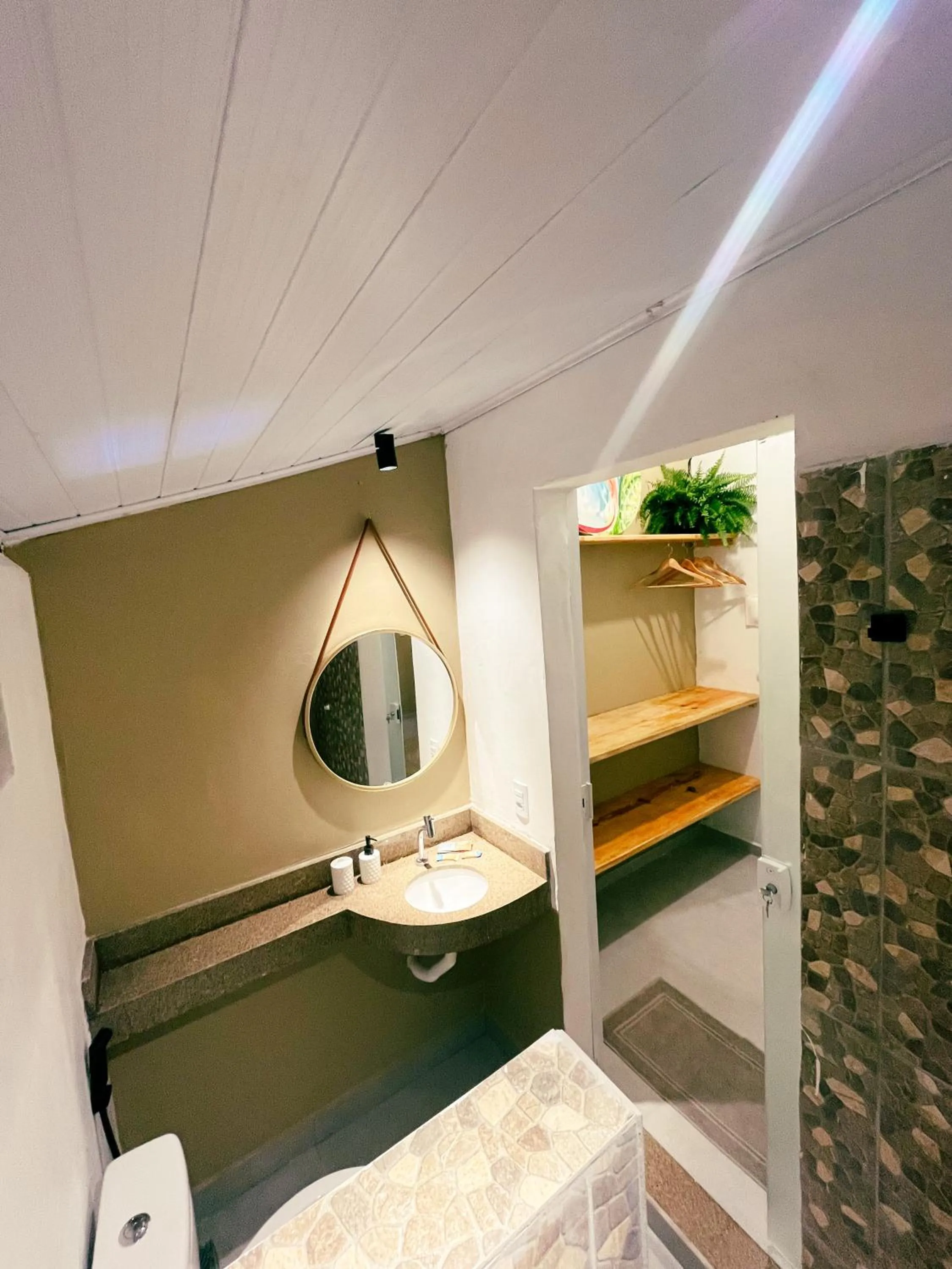 Bathroom in Pousada Nascente do Sol