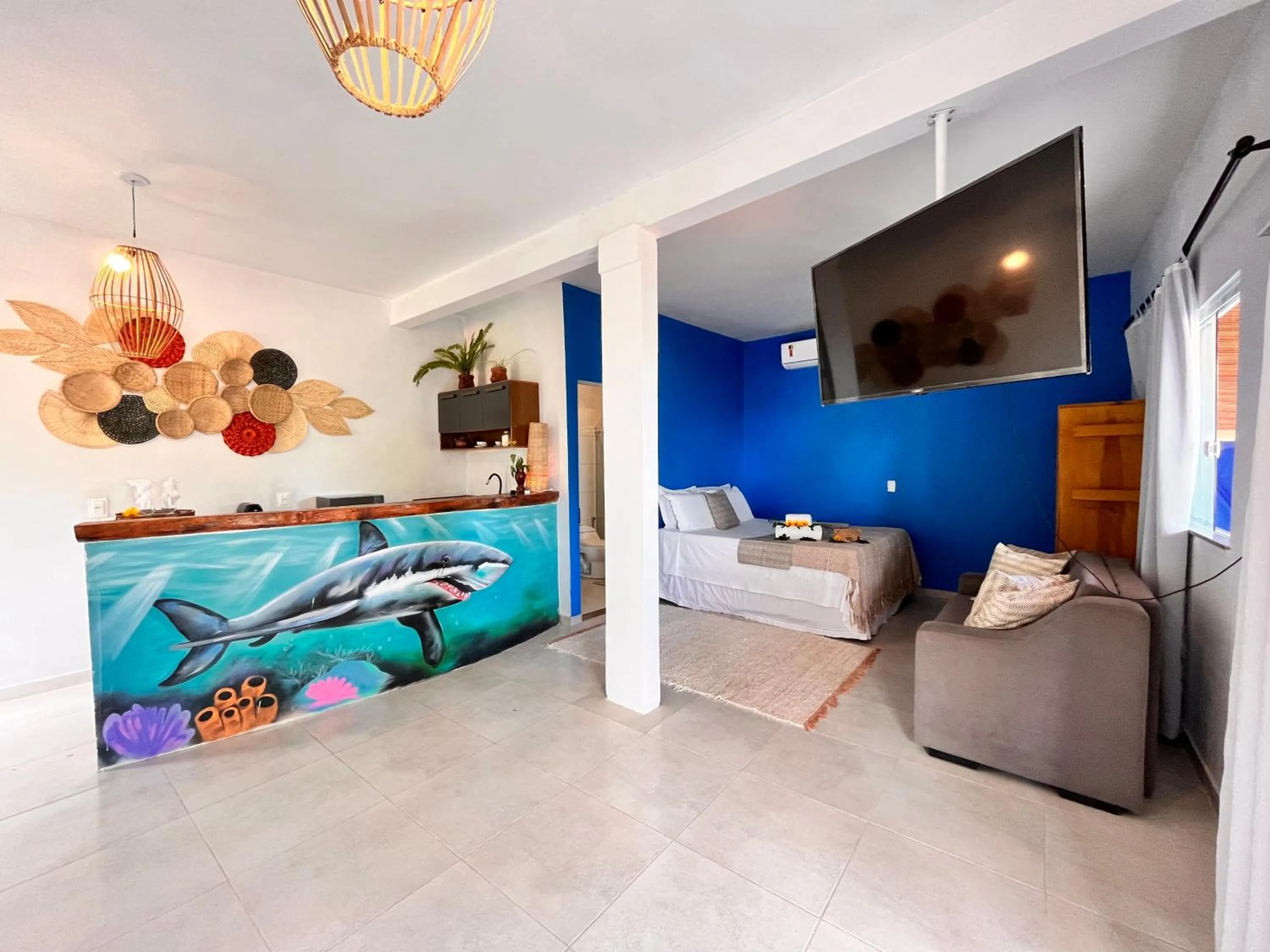 Bedroom, Bed in Pousada Nascente do Sol