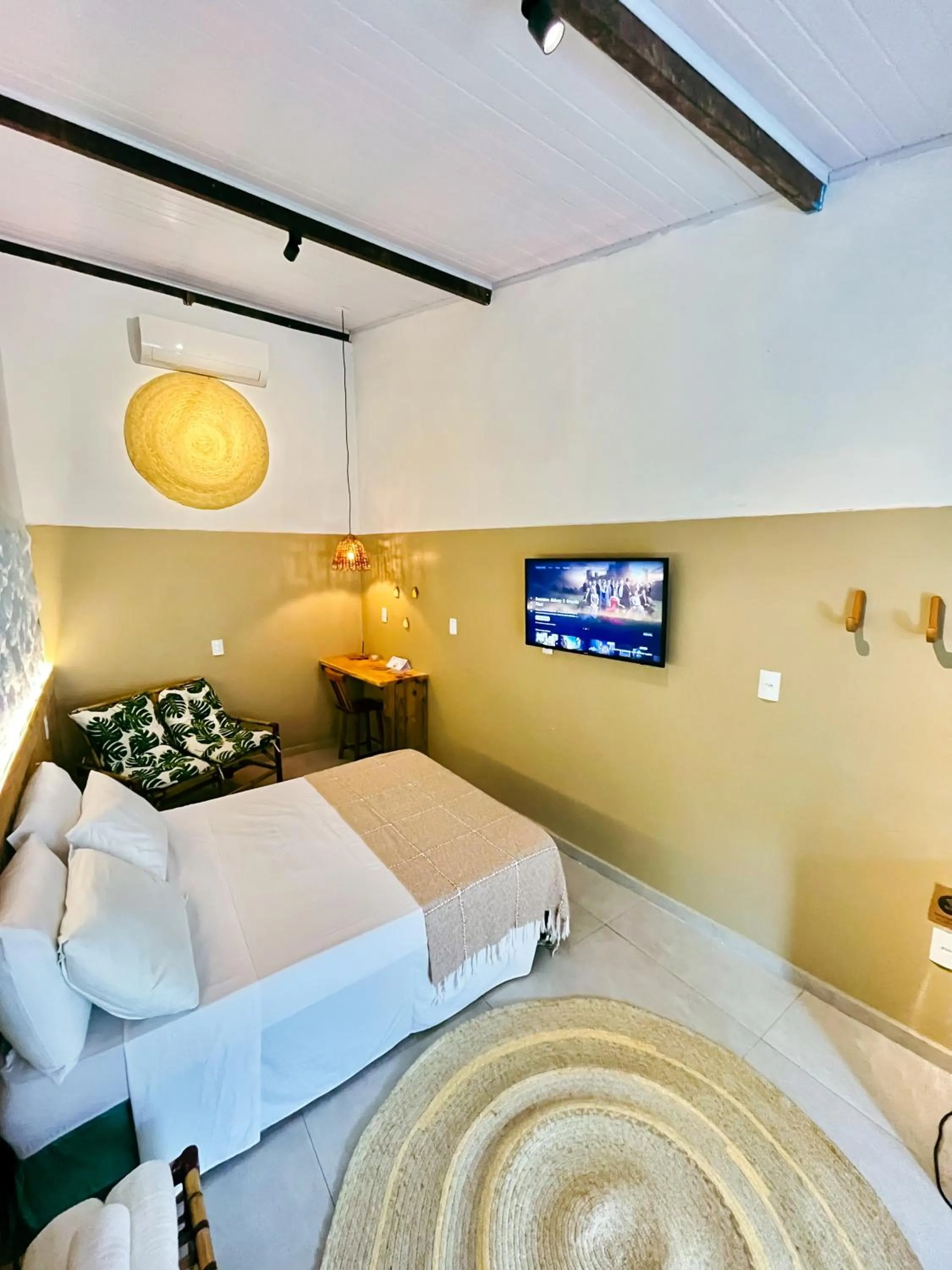 Bed in Pousada Nascente do Sol