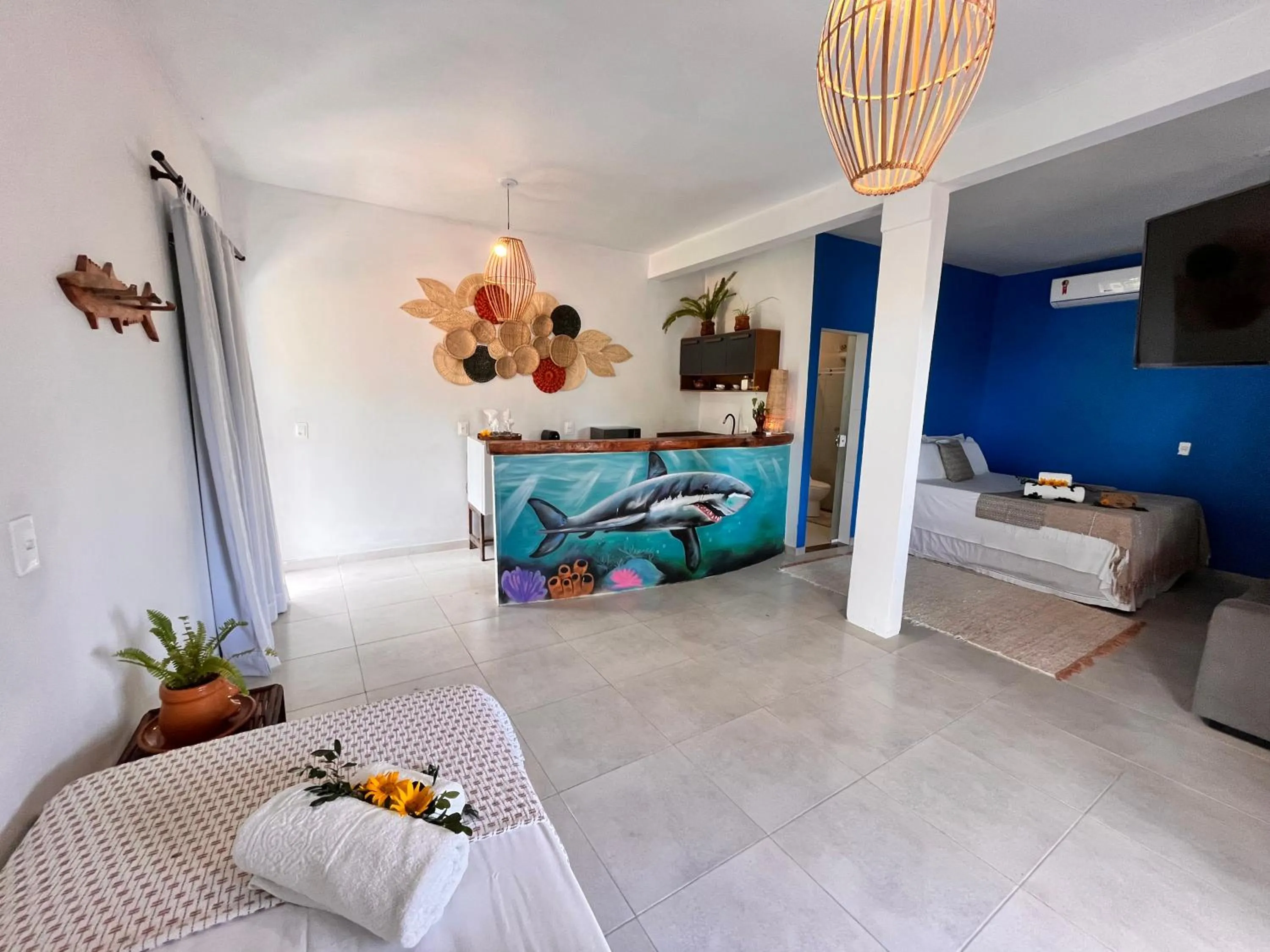 Bedroom, Bed in Pousada Nascente do Sol