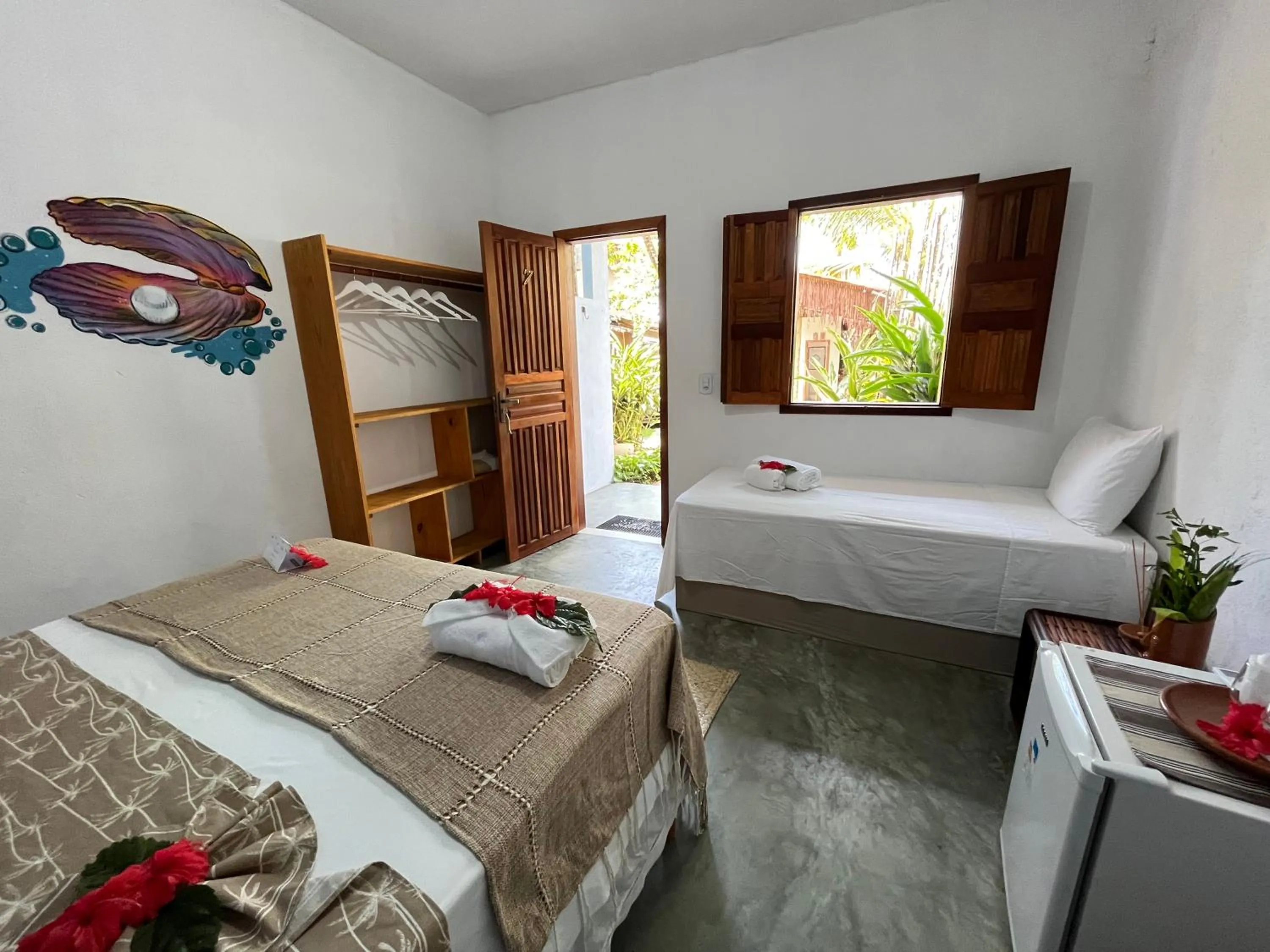 Bedroom, Bed in Pousada Nascente do Sol