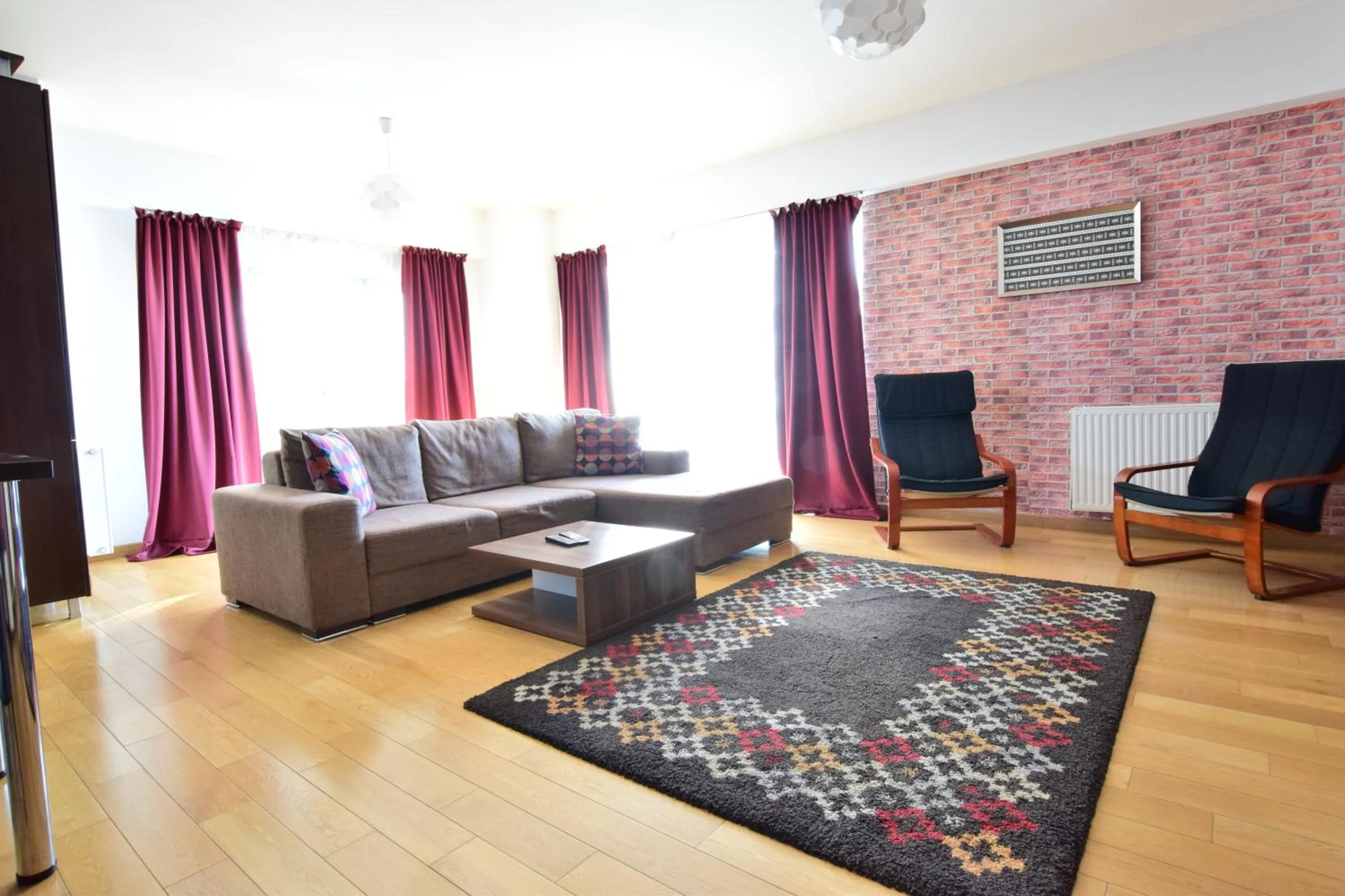 Living room in Upground Residence Apartments