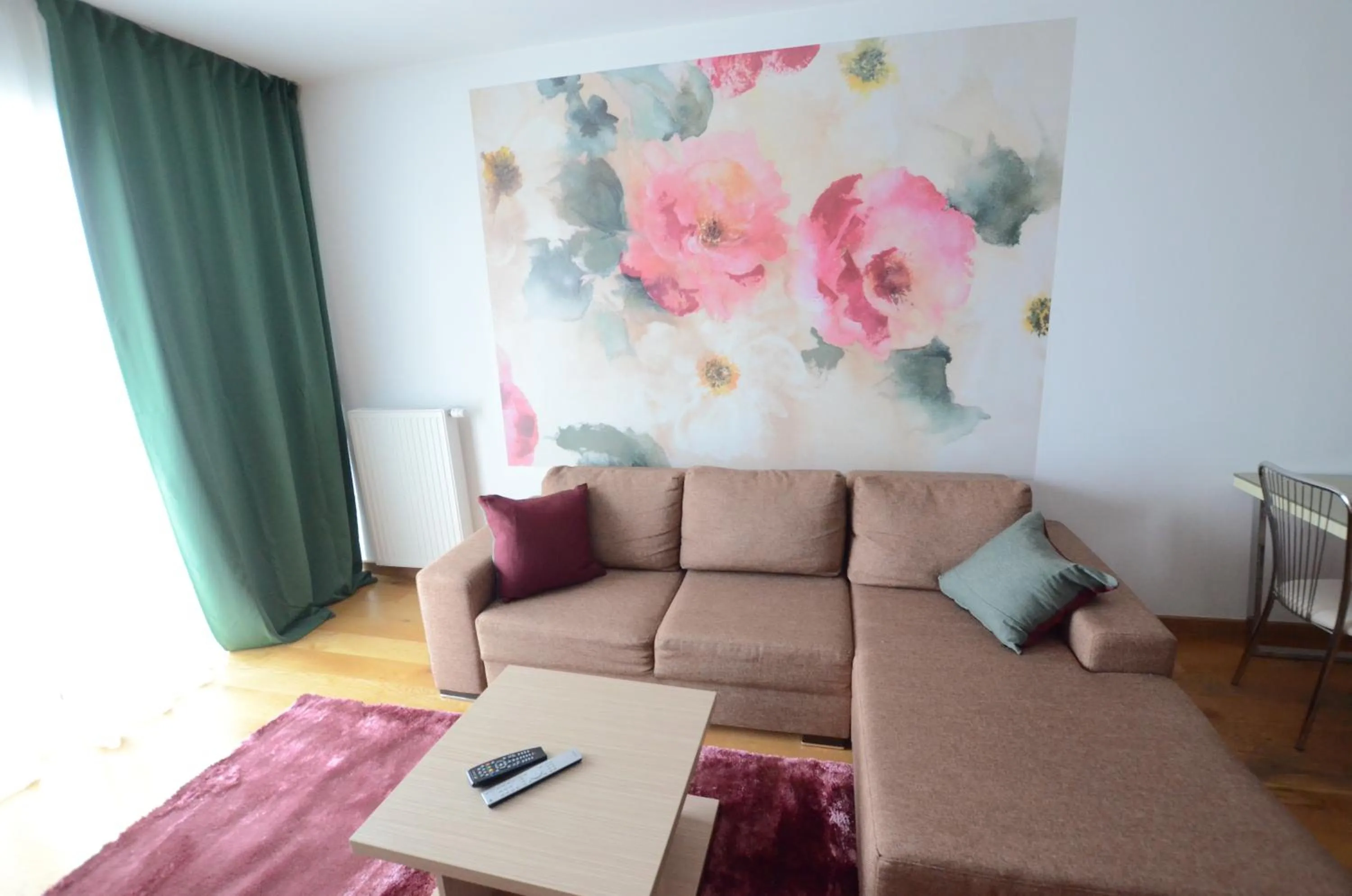 Living room in Upground Residence Apartments