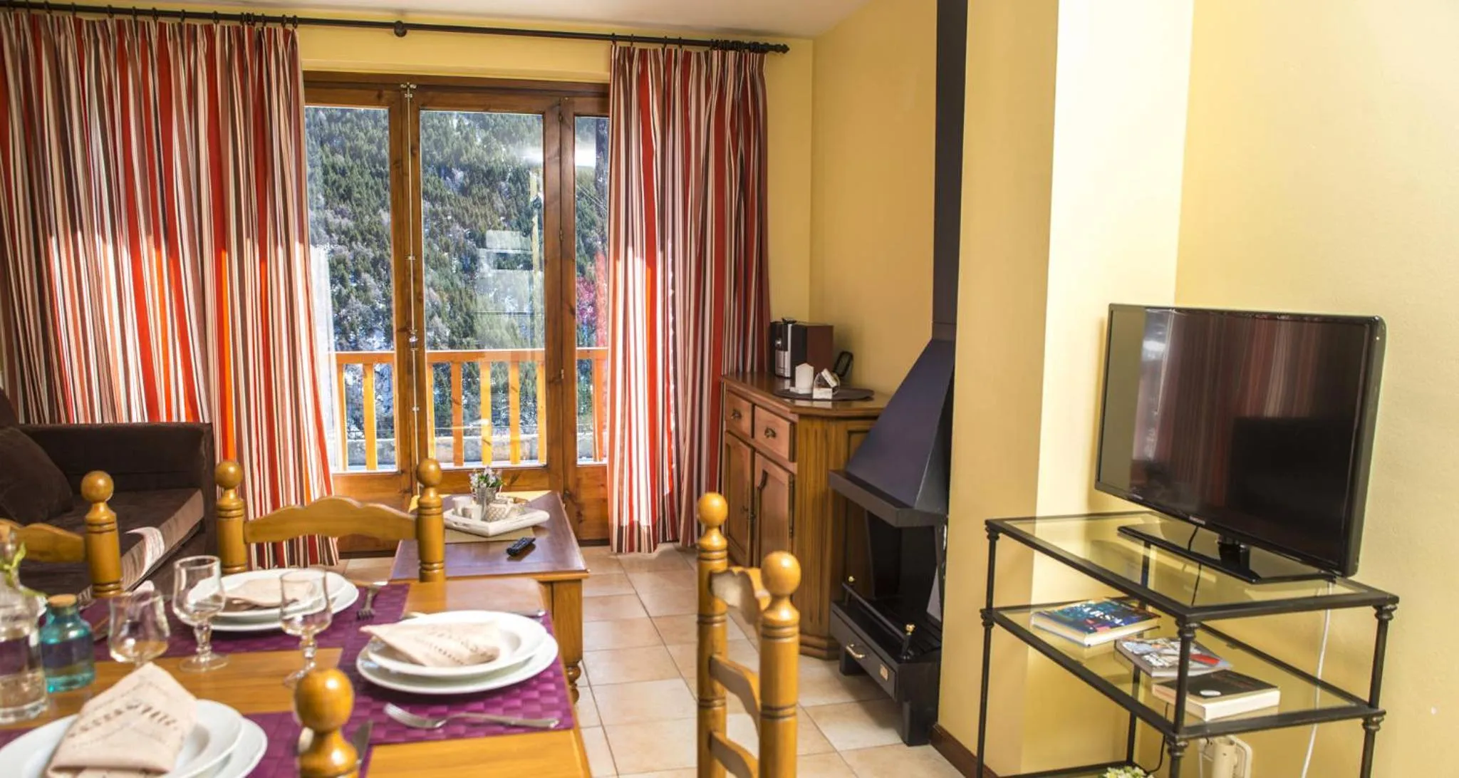 Living room in Apartamentos Ona Dorada el Tarter