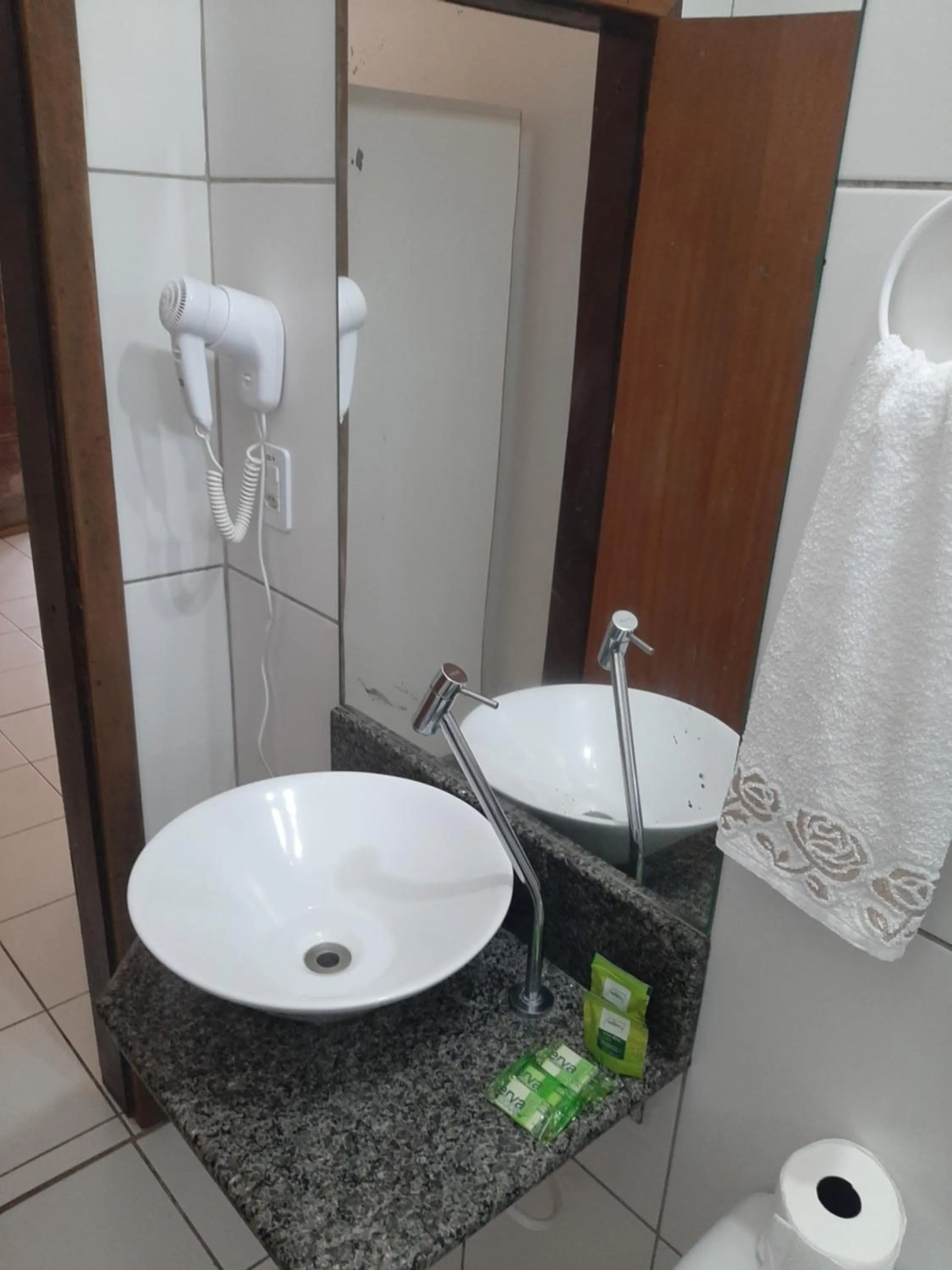 Bathroom in Pousada Sossego