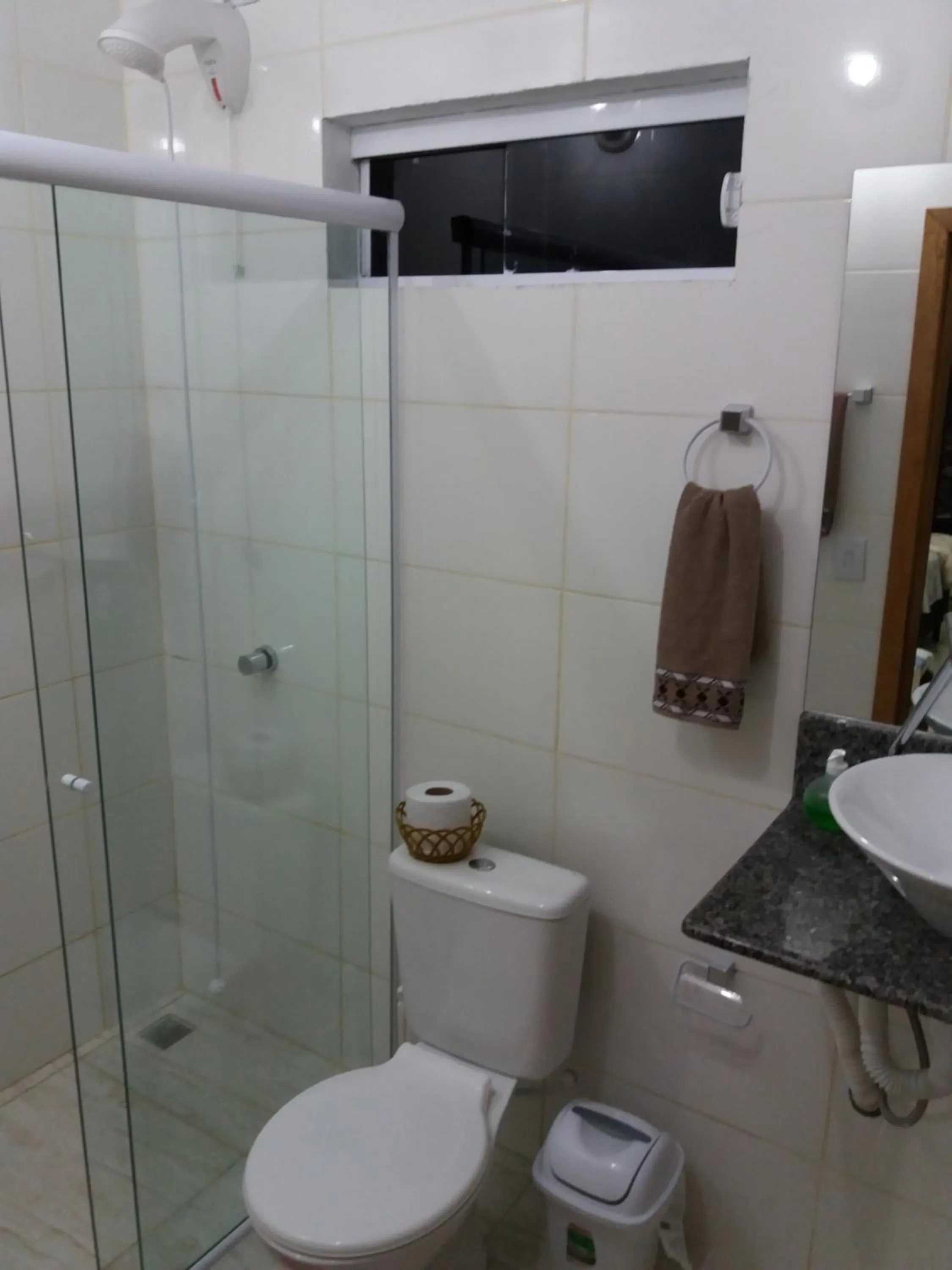 Bathroom in Pousada Sossego