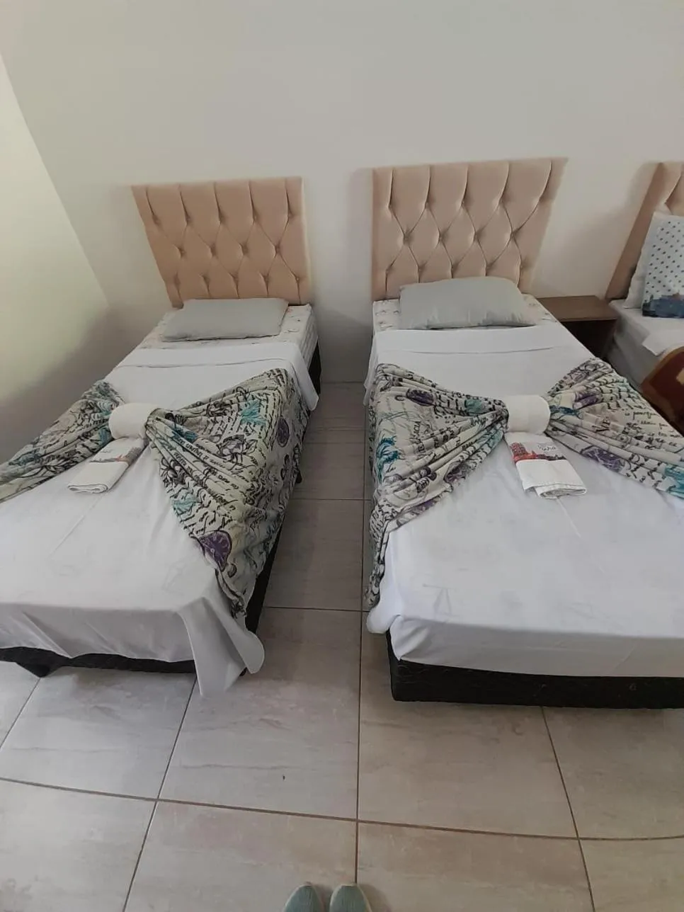 Bed in Pousada Sossego
