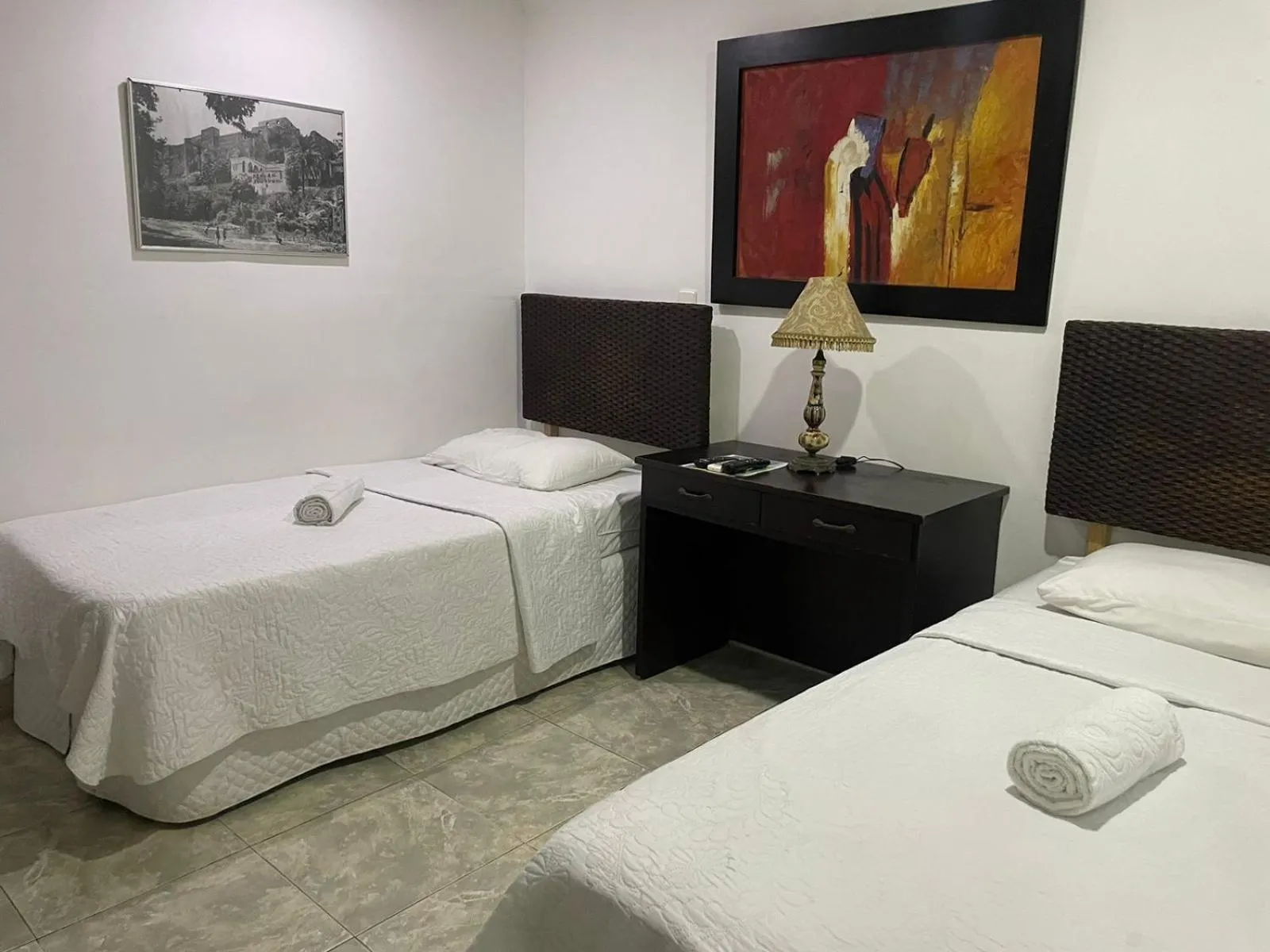 Bed in Hotel Fegali Art Boutique