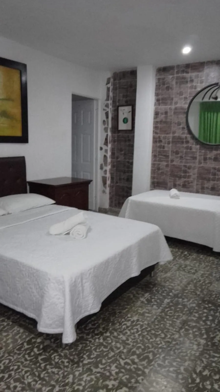 Bed in Hotel Fegali Art Boutique