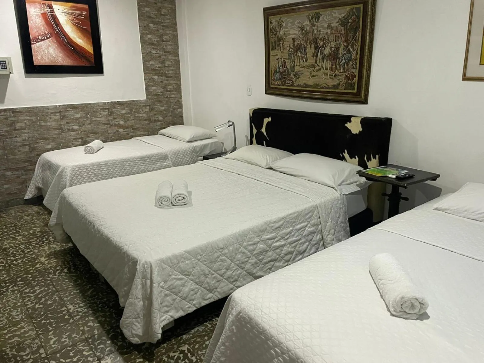 Bed in Hotel Fegali Art Boutique
