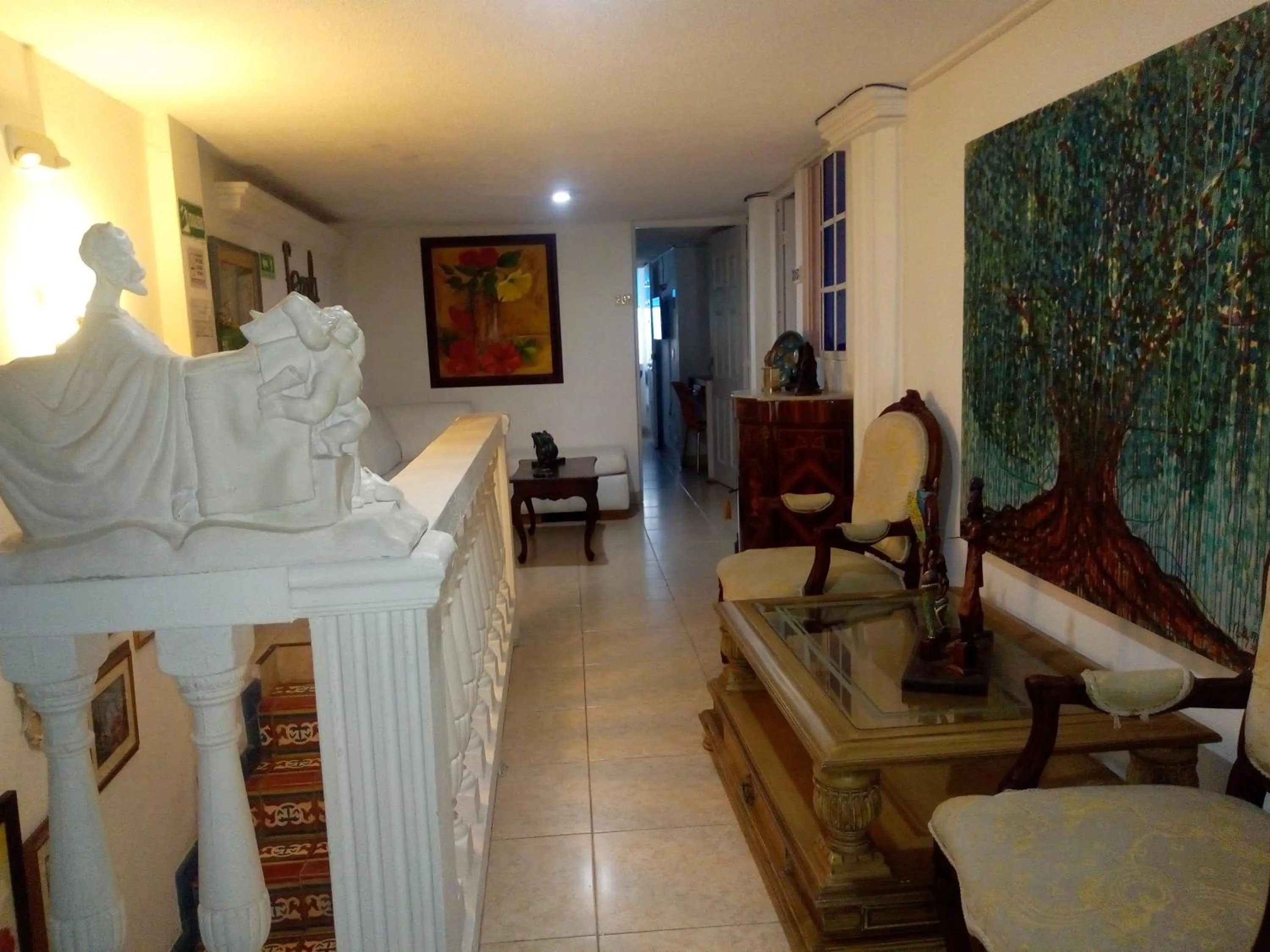 Living room in Hotel Fegali Art Boutique