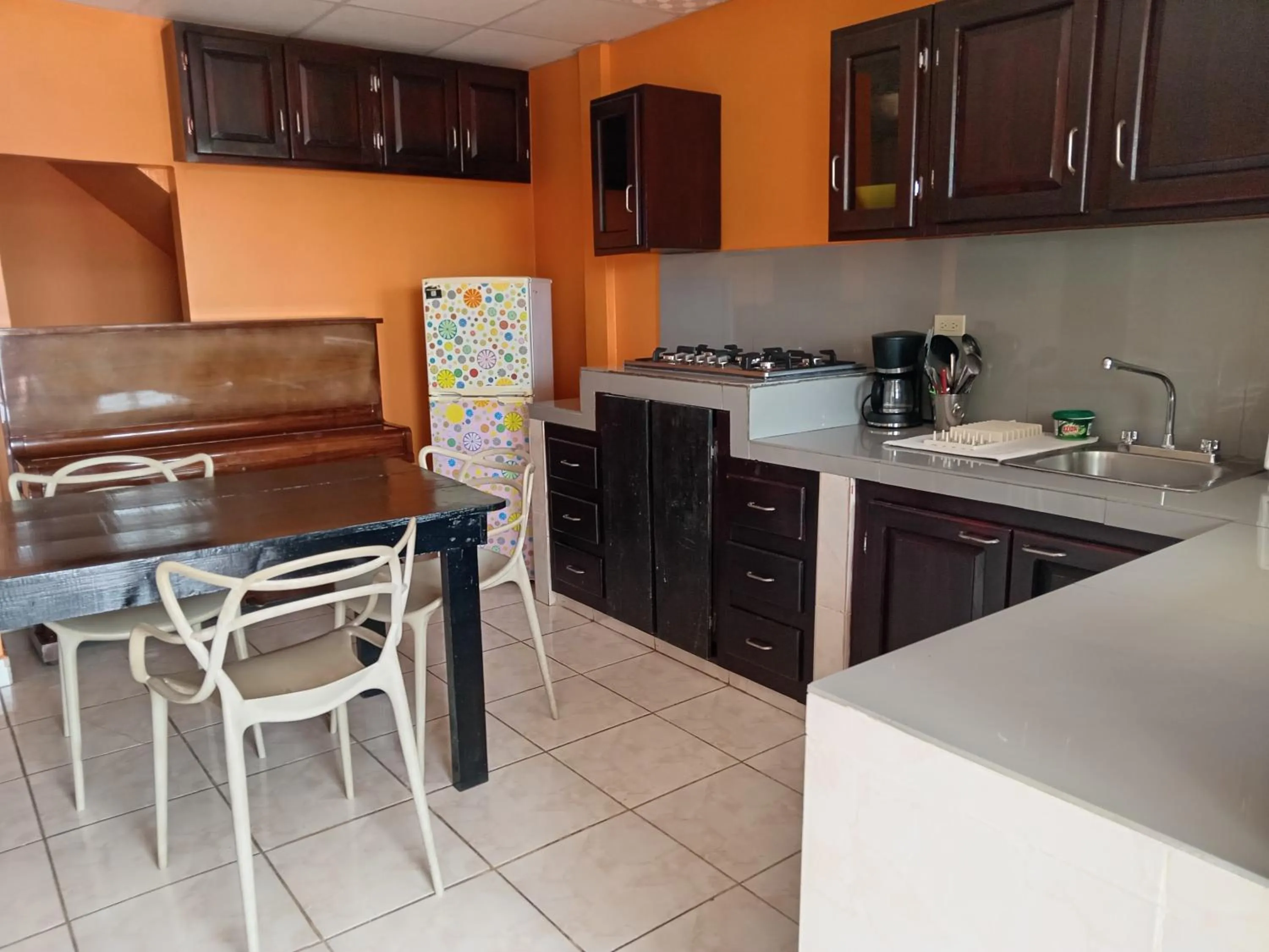 kitchen in Sun Havens Apartments & Suites