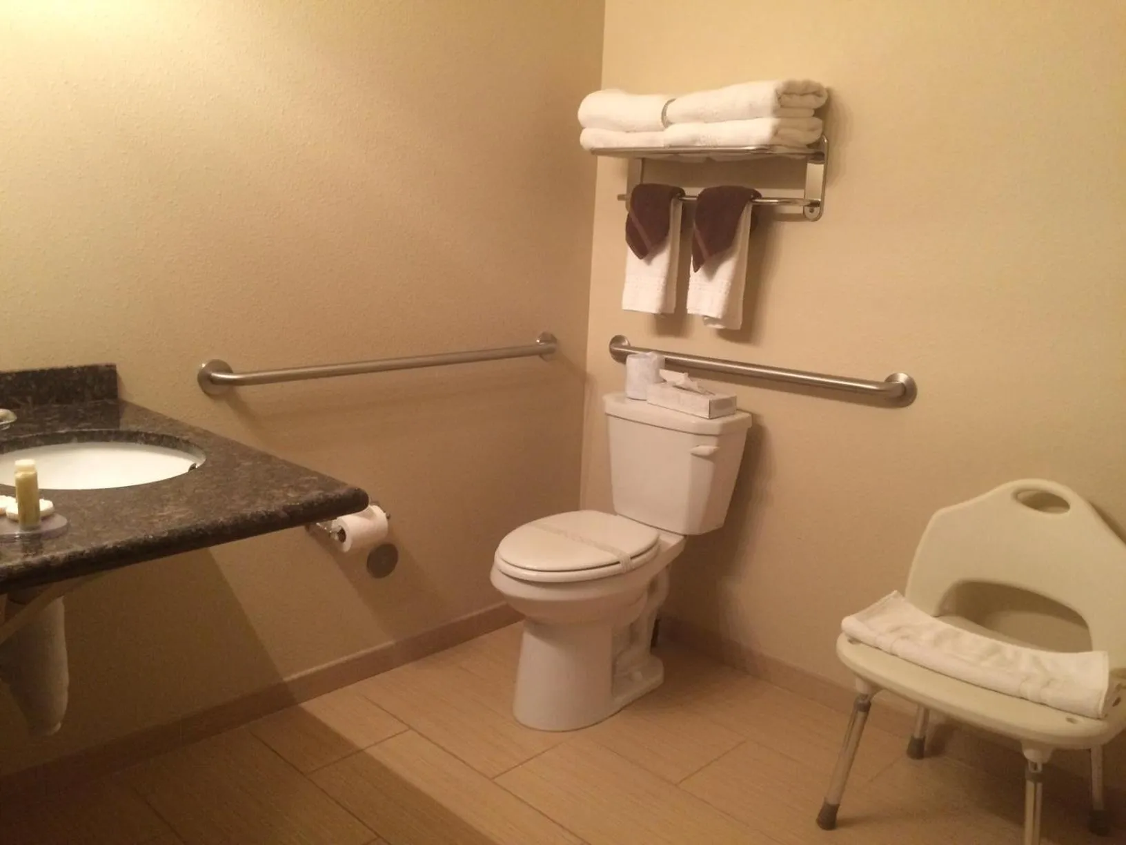 Bathroom in Van Hook Territorial Inn