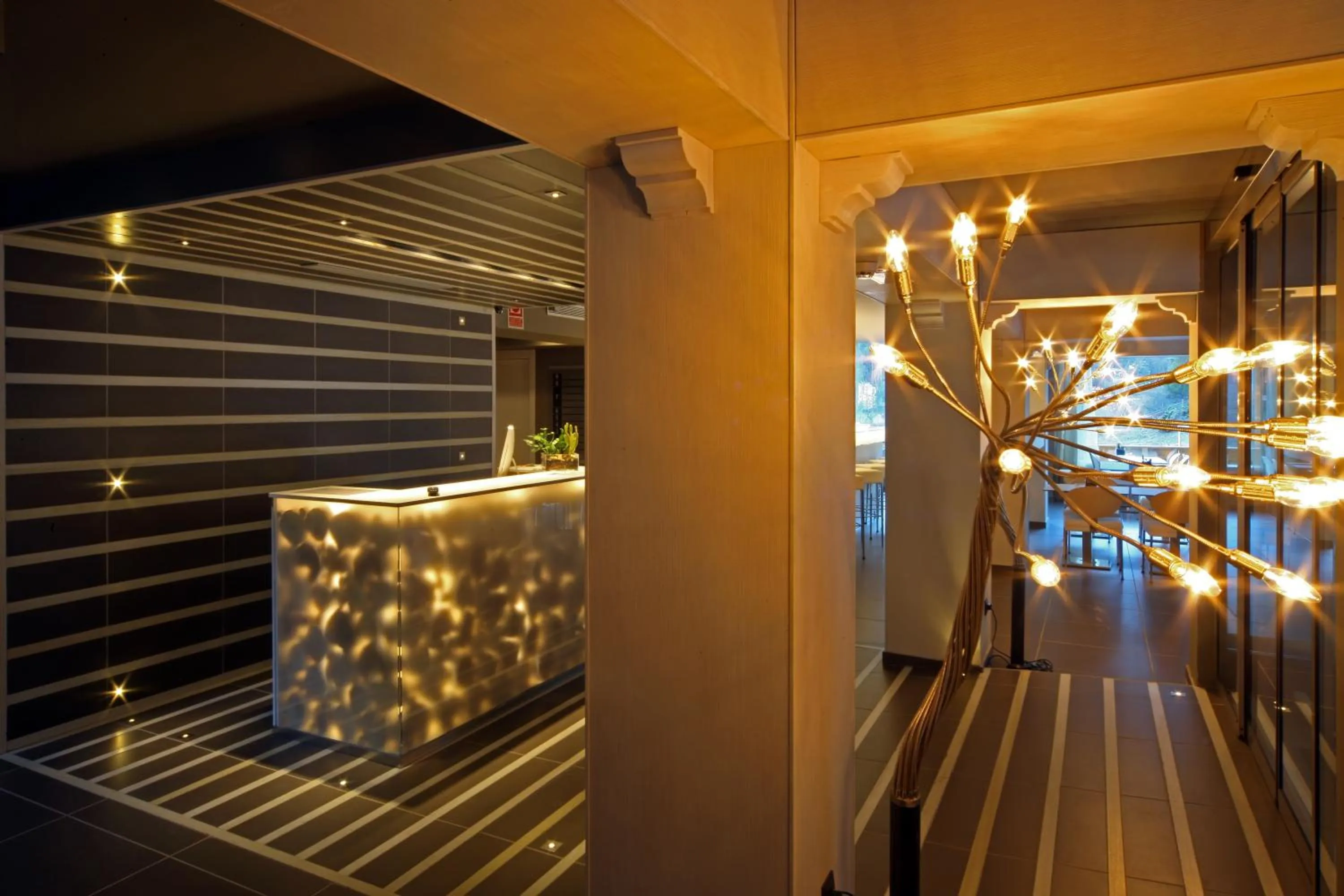 Lobby or reception in Hotel & Spa Xalet Bringue