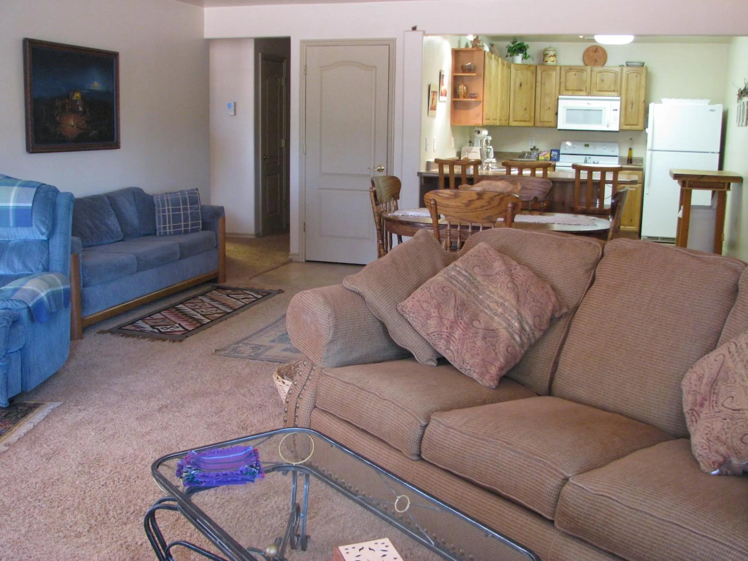 Living room in Red Rock Hacienda