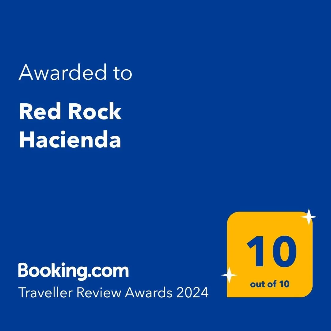 Certificate/Award in Red Rock Hacienda