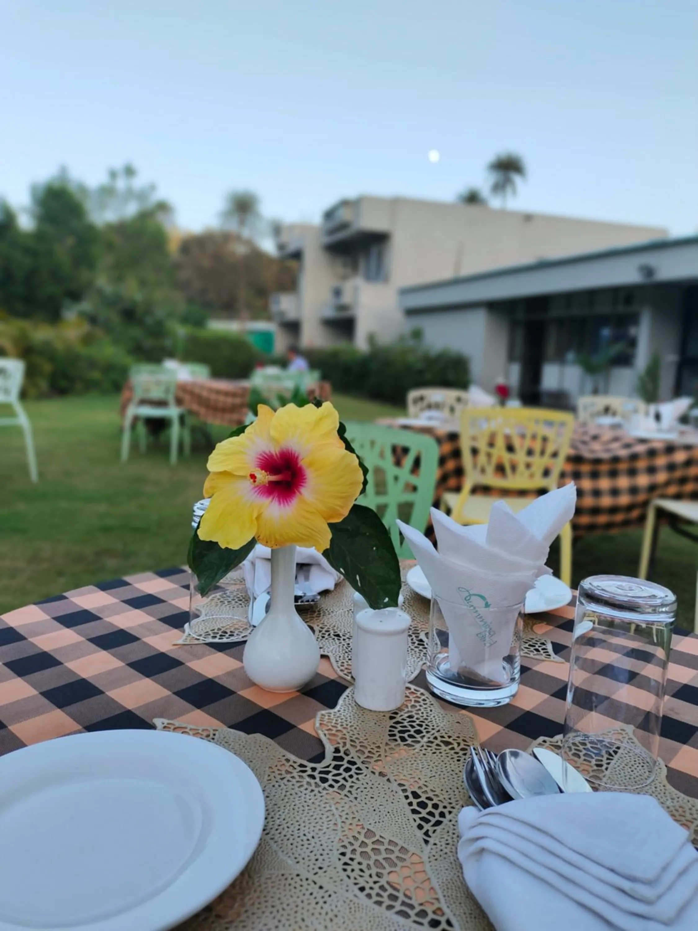 Breakfast in Hummingbird Resort