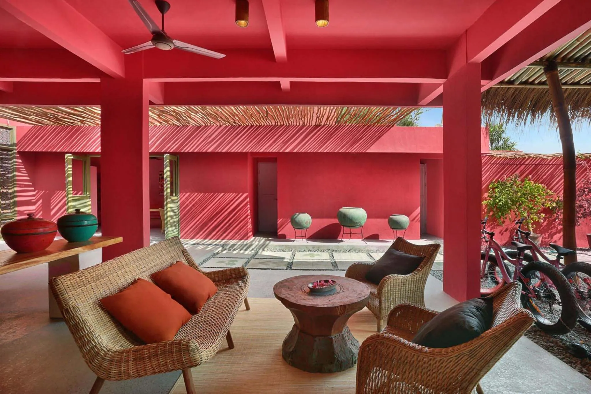 Lobby or reception in PinkCoco Gili Trawangan - Constant Surprises - for Cool Adults Only