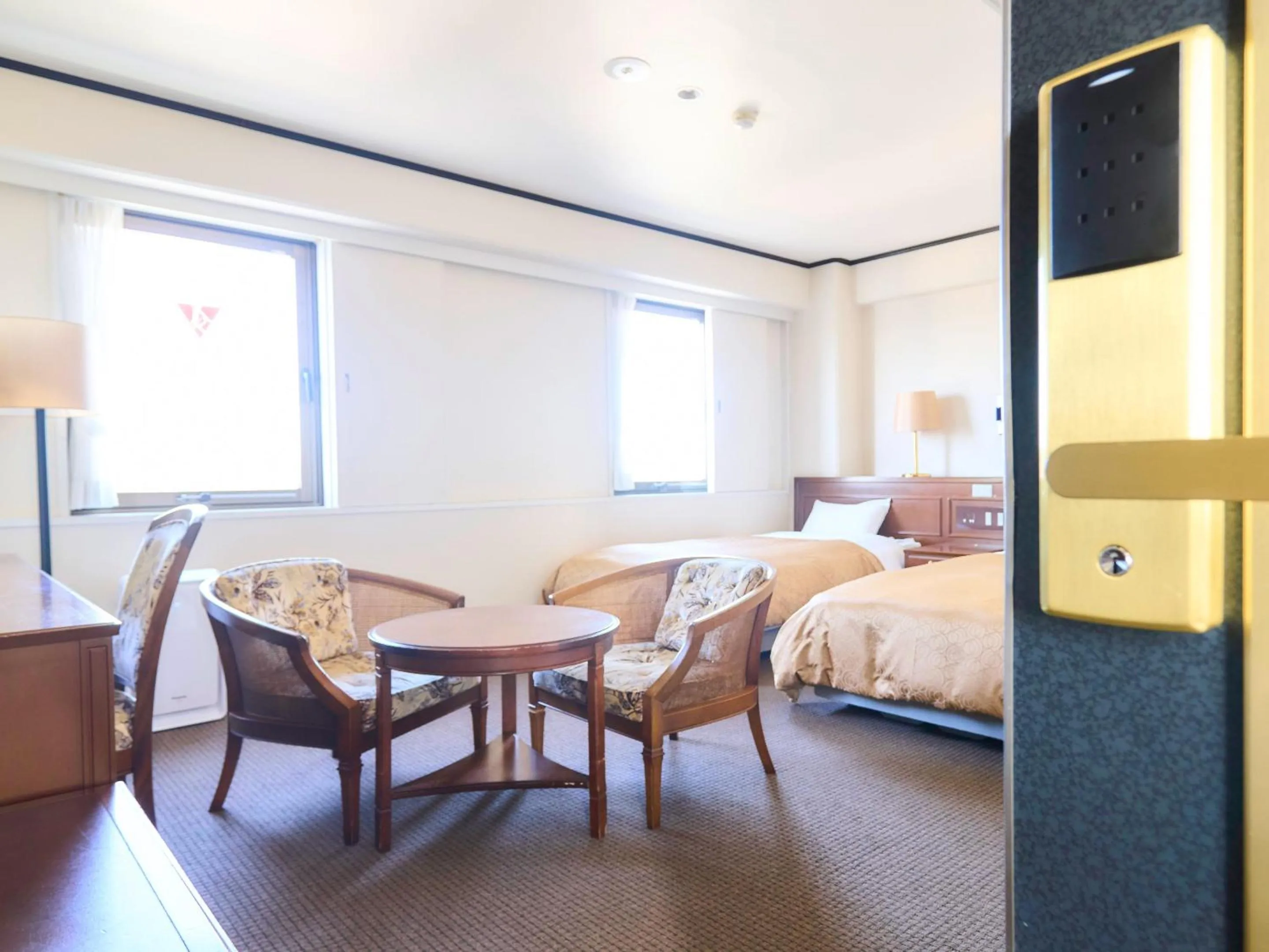 Photo of the whole room, Bed in Minakuchi Century Hotel