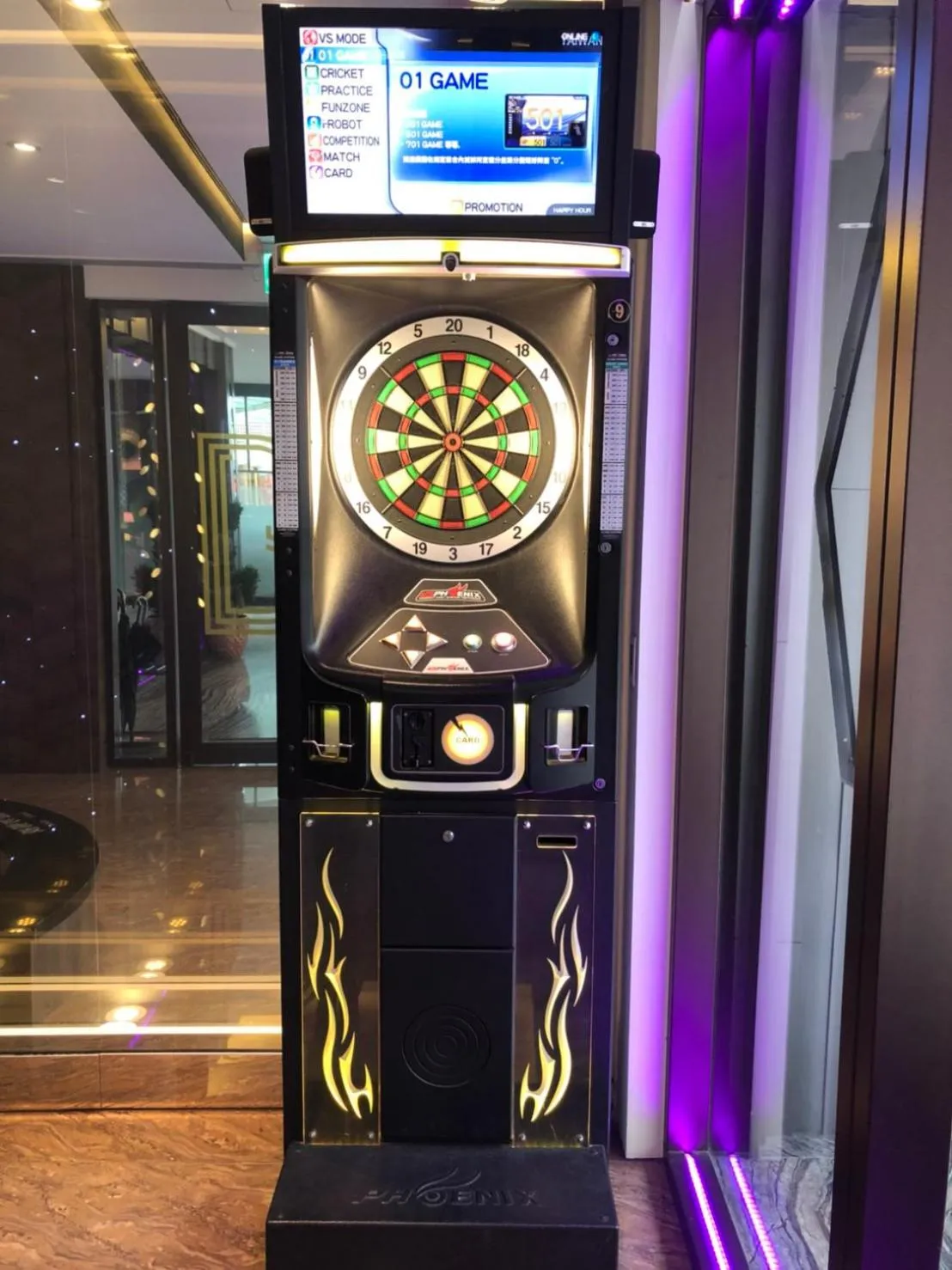 Darts in SIX FUKUN HOTEL