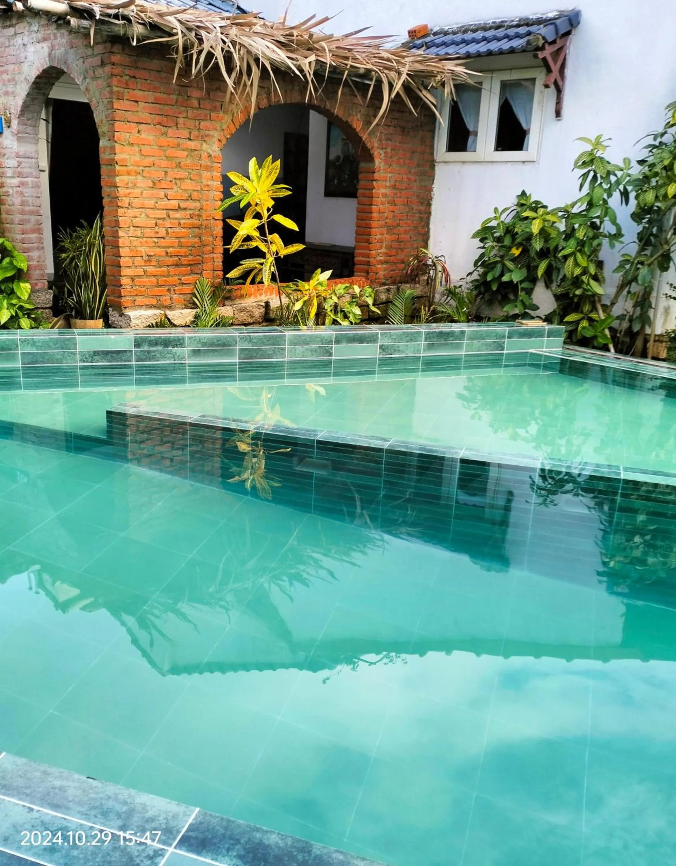 Pool view in La Terrazza