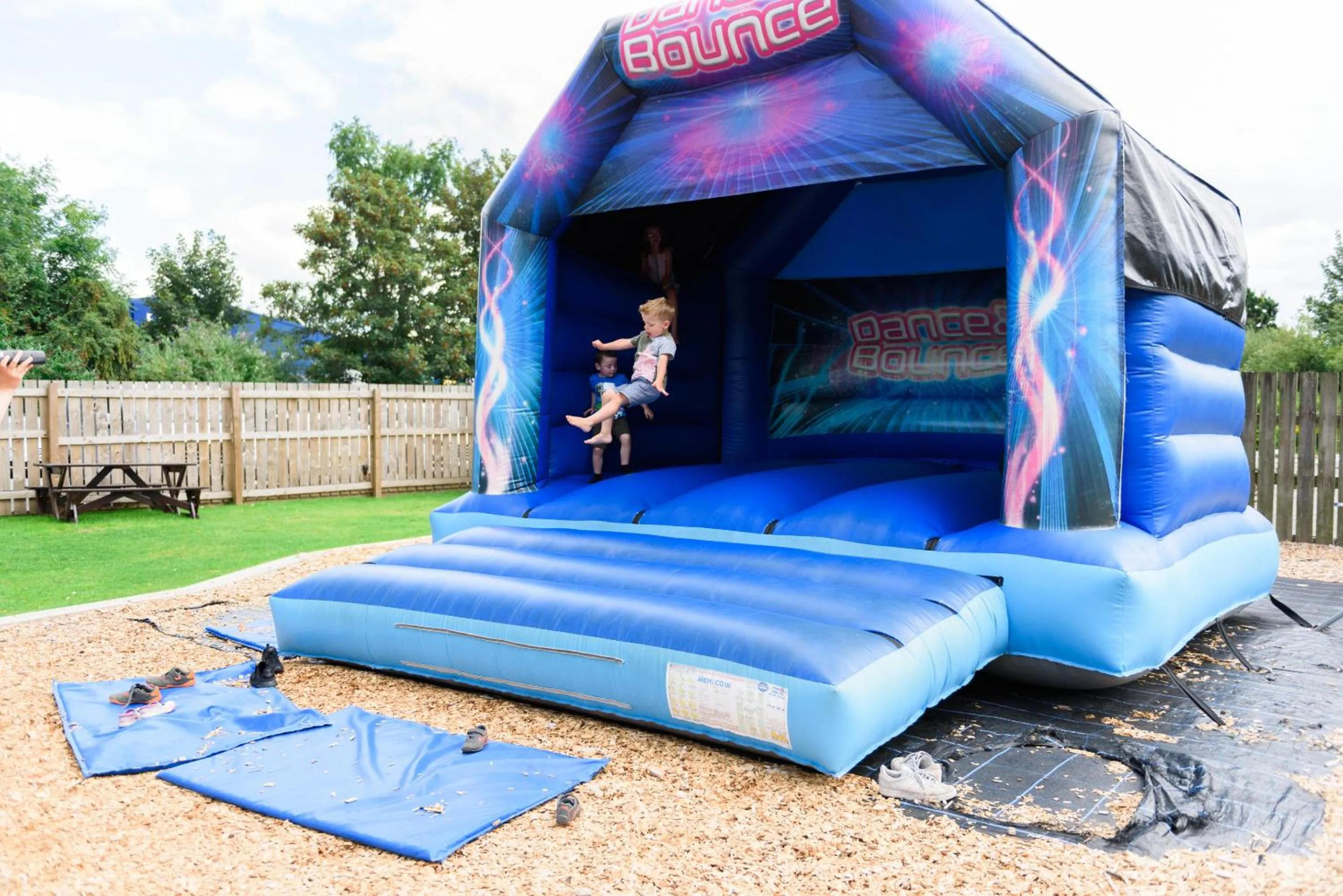 Dining area in The Britannia Inn & Waves Restaurant