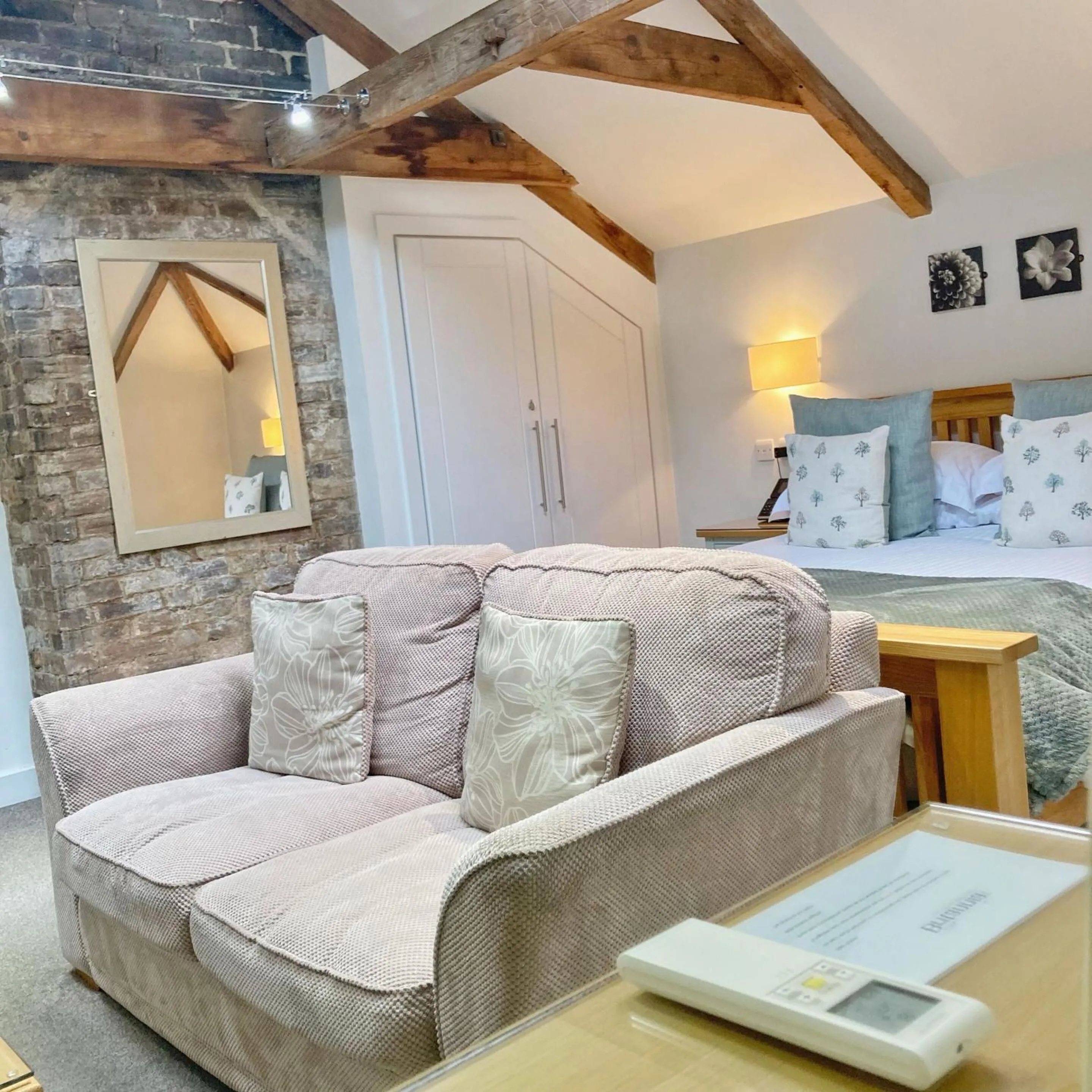 Dining area in The Britannia Inn & Waves Restaurant