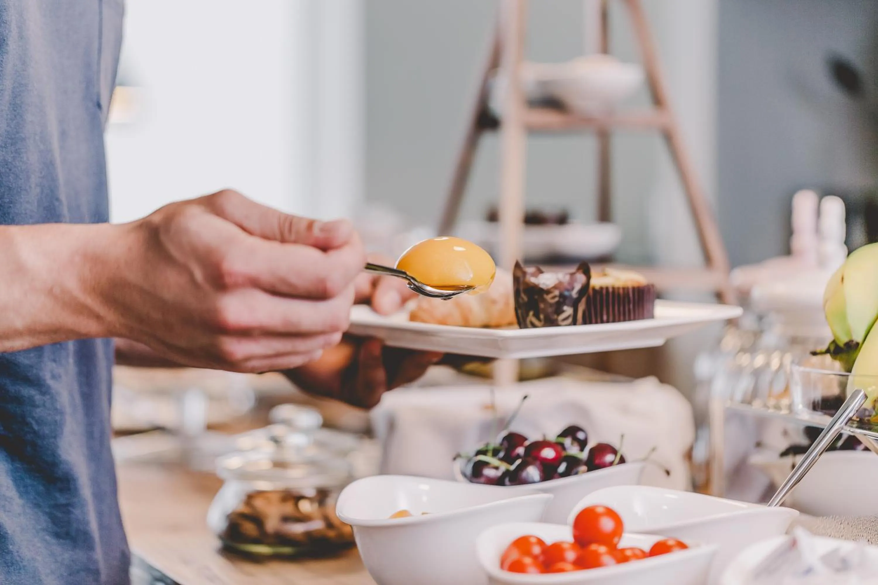 Food in Suite 10 Home Design & Spa