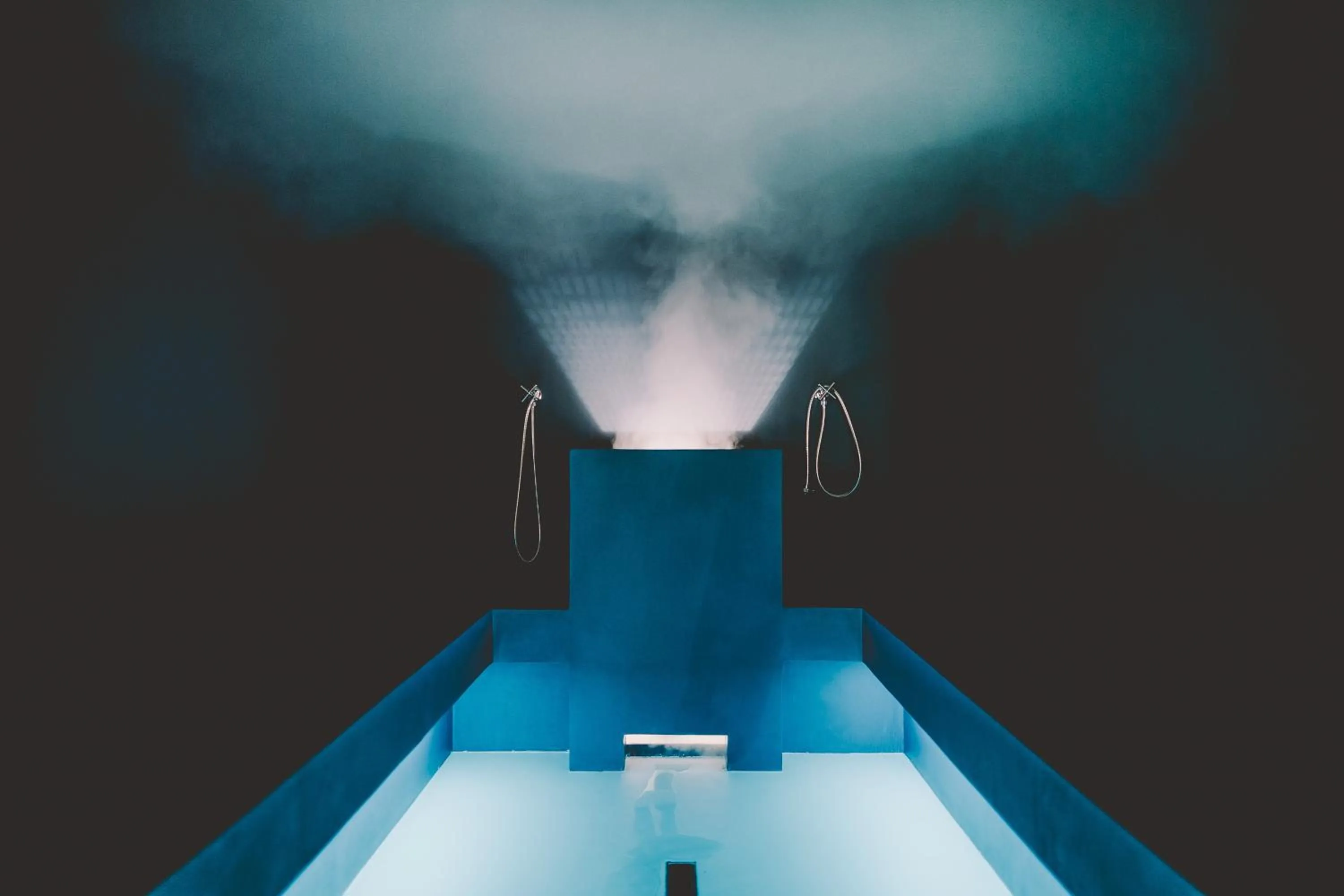 Steam room in Suite 10 Home Design & Spa