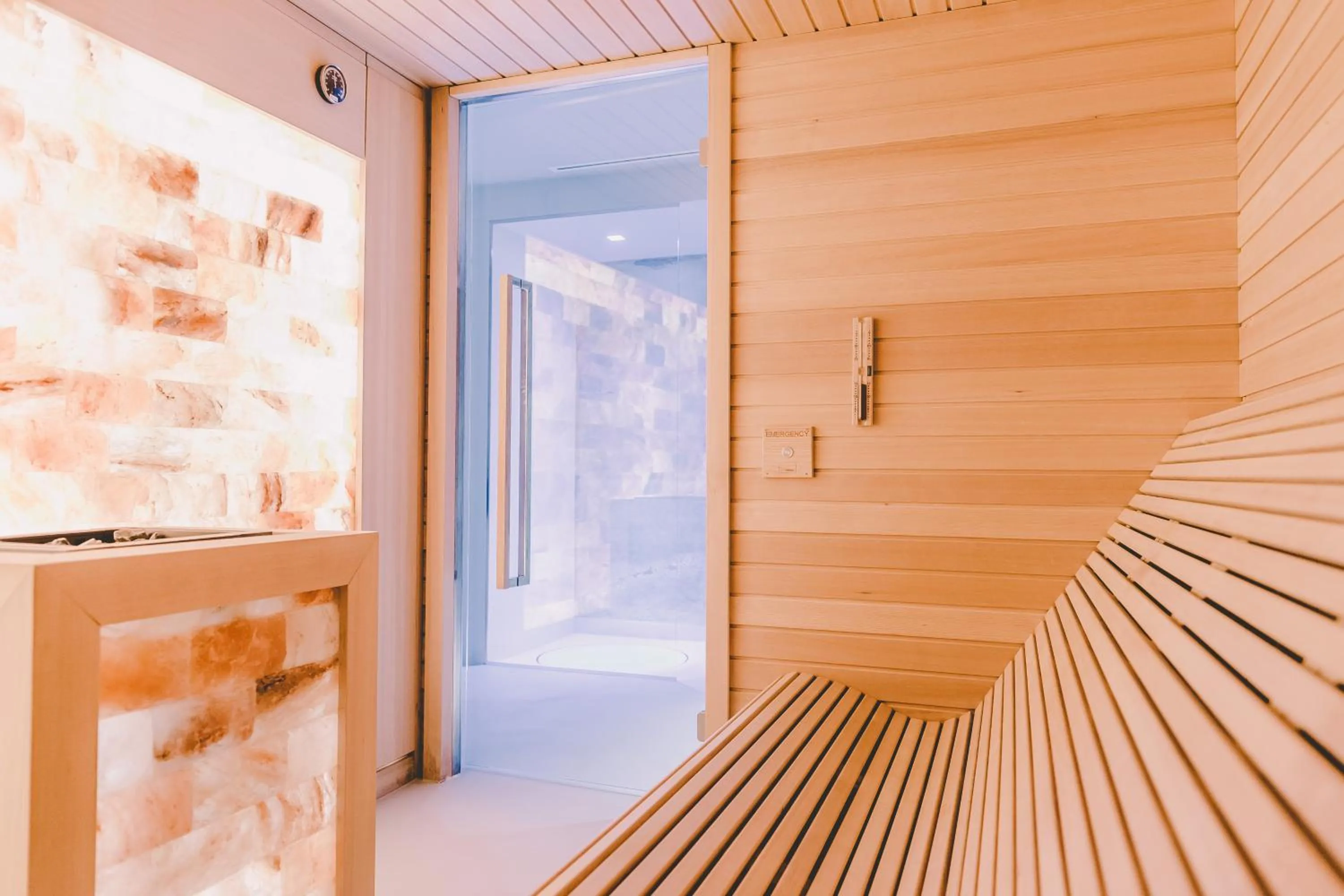 Sauna in Suite 10 Home Design & Spa