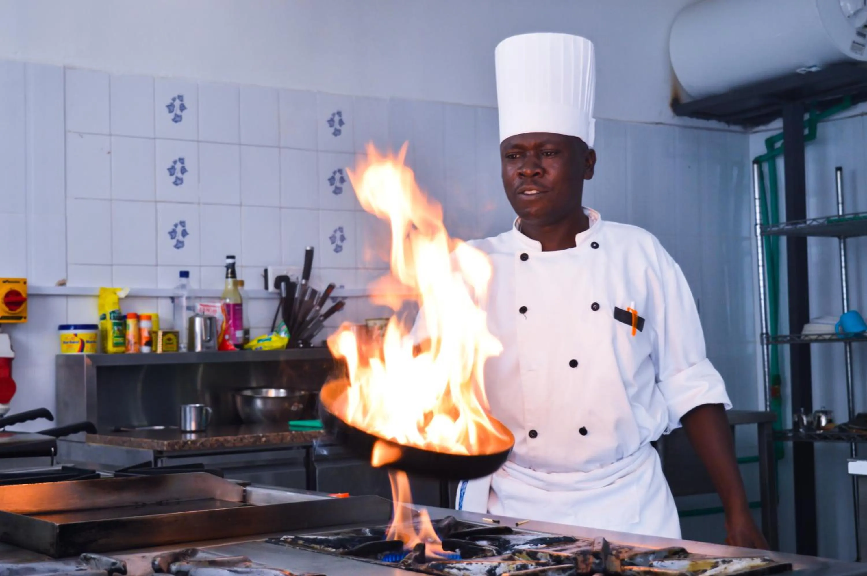 Staff in Wida Resort Kilimani