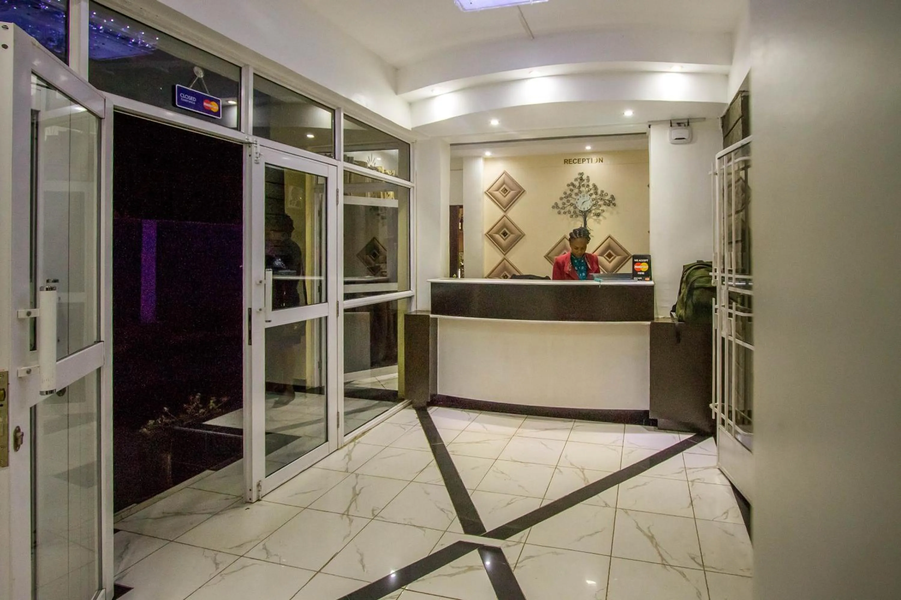 Lobby or reception in Wida Resort Kilimani