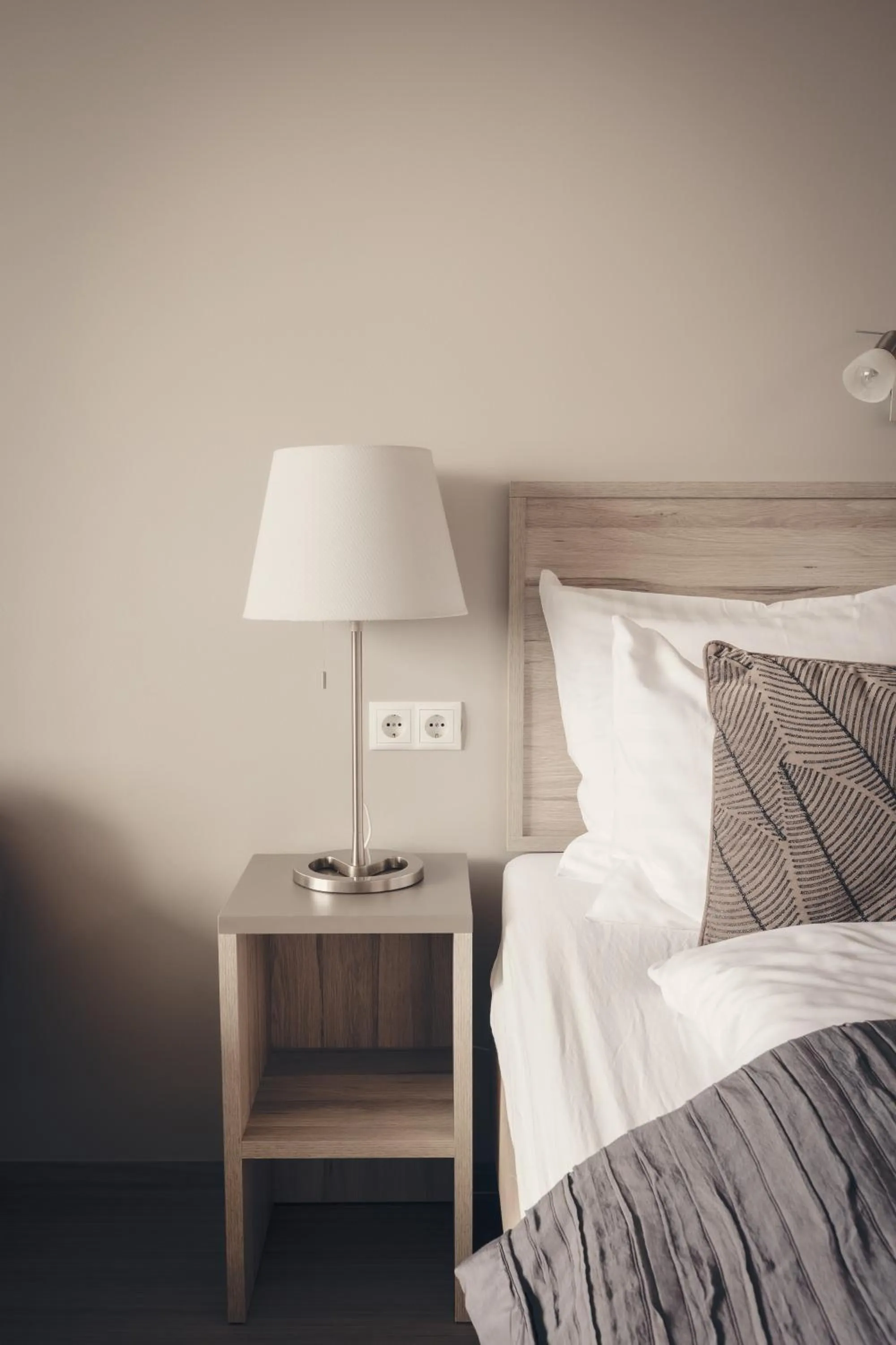 Bed in Hótel Fransiskus Stykkishólmi